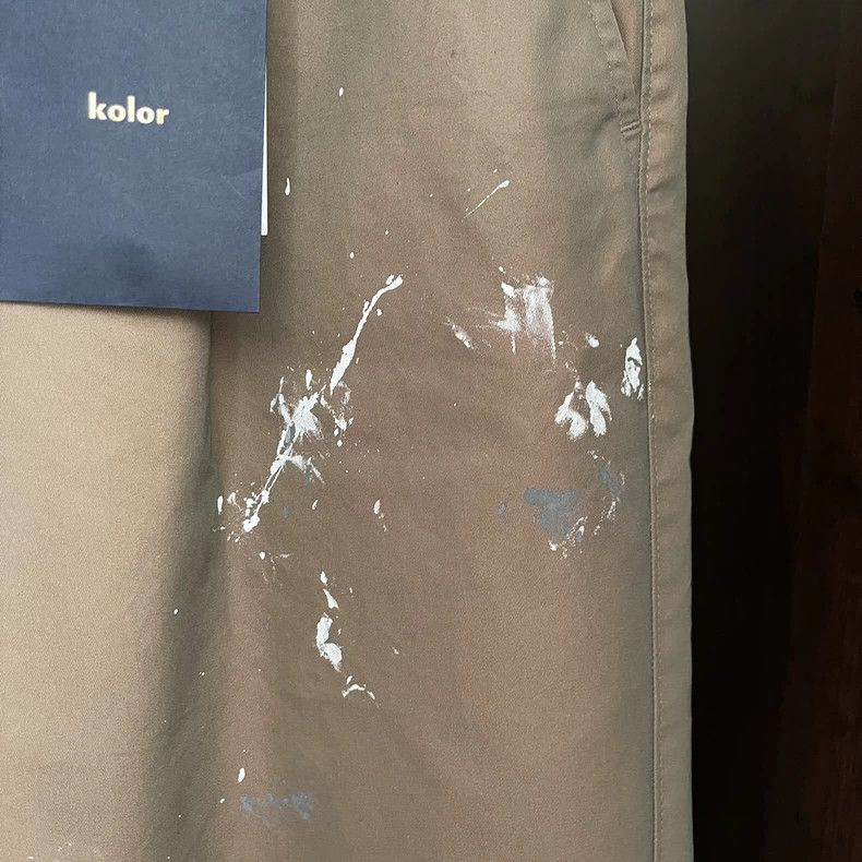 Kolor Kolor Minami Aoyama Limited Splatter Pants Size US 33 - 5 Thumbnail