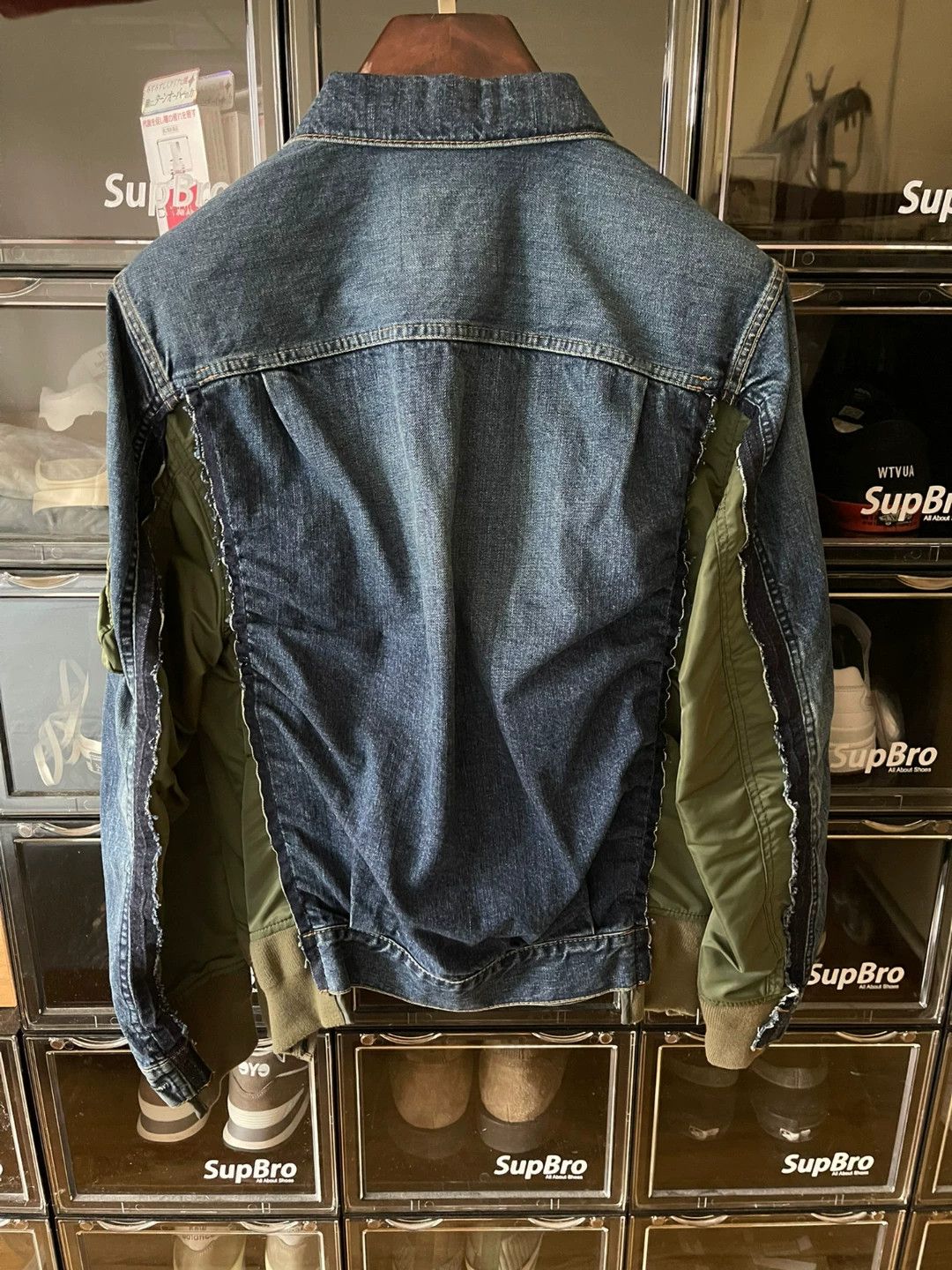 Sacai Sacai 20SS Washed Patchwork Denim Jacket Size US M / EU 48-50 / 2 - 5 Thumbnail