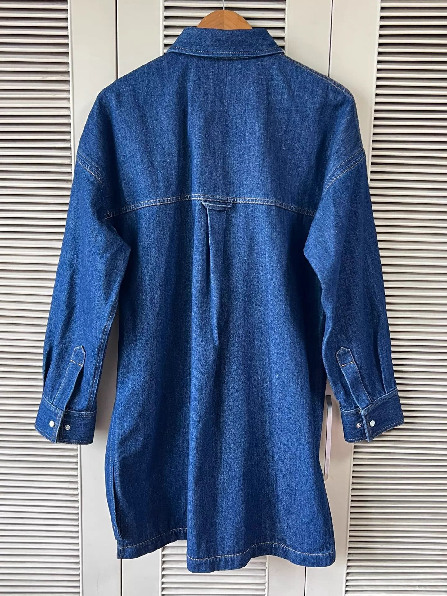 Gucci Blue Denim Long Sleeve Button-Up Shirt Size US M / EU 48-50 / 2 - 2 Thumbnail