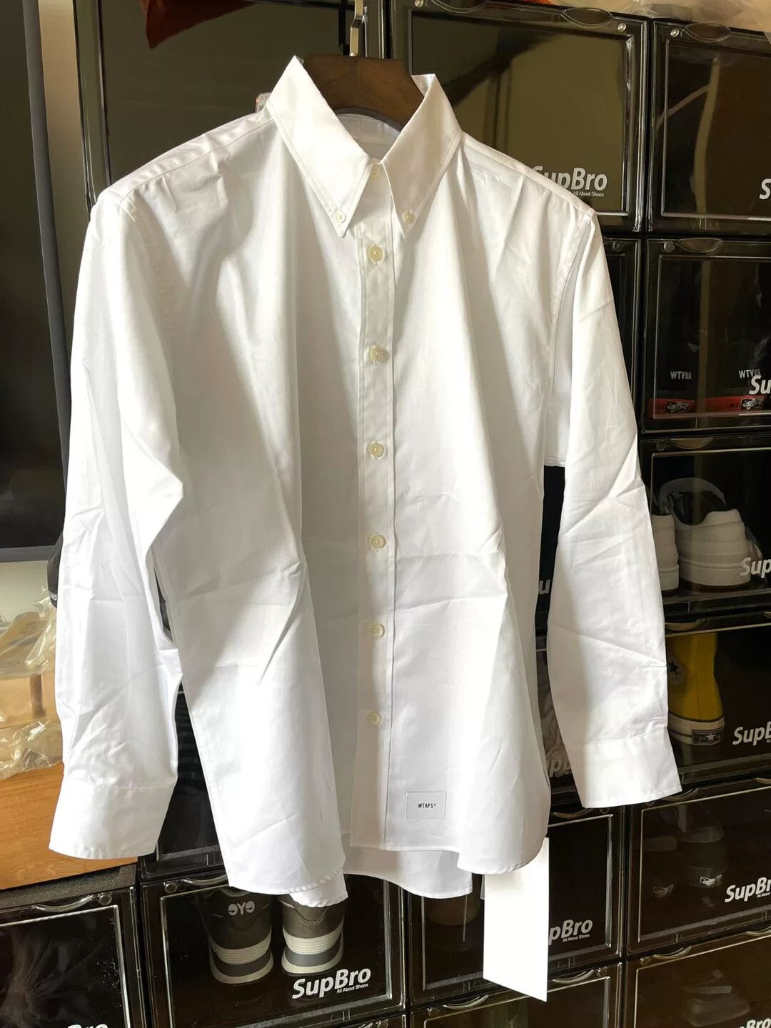 Wtaps Wtaps 21SS Long Sleeve Cotton Shirt Size US M / EU 48-50 / 2 - 3 Thumbnail