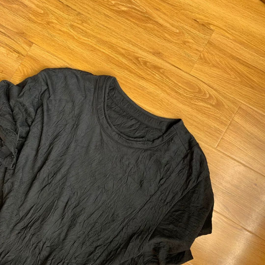 Ground Y Yohji Yamamoto Groundy Asymmetric Pleated Tee Size US L / EU 52-54 / 3 - 4 Thumbnail