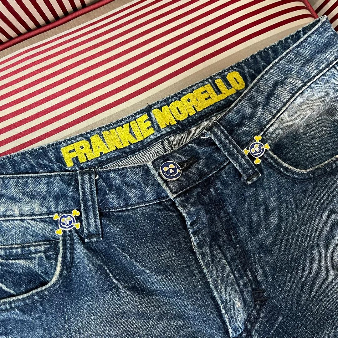 Frankie Morello Frankie Morello Washed Distressed Jeans Size US 36 / EU 52 - 3 Thumbnail