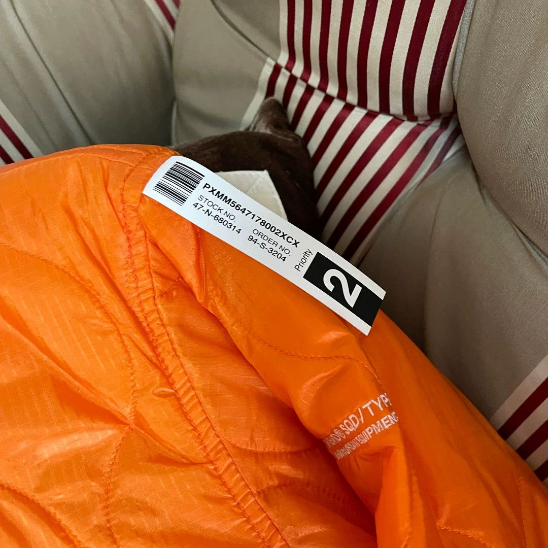 Neighborhood NEIGHBORHOOD Orange Padded Jacket Size US M / EU 48-50 / 2 - 6 Thumbnail