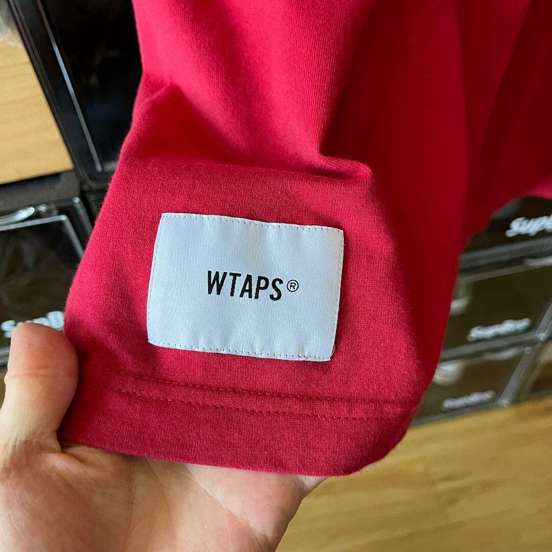 Wtaps Wtaps Short-Sleeve Cotton Tee Size US L / EU 52-54 / 3 - 3 Thumbnail