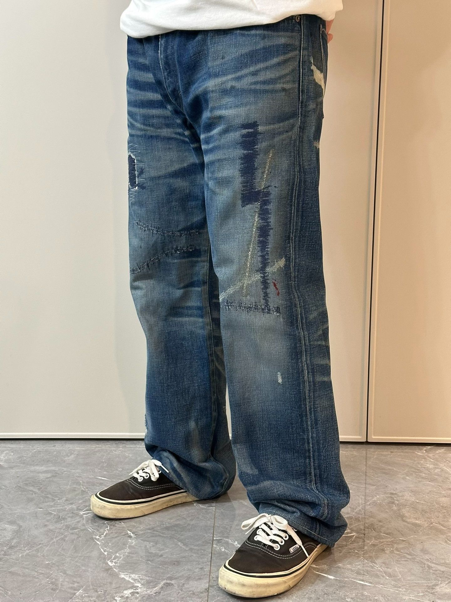 Neighborhood NEIGHBORHOOD 07 FLASH Lightning Denim Size US 34 / EU 50 - 9 Thumbnail