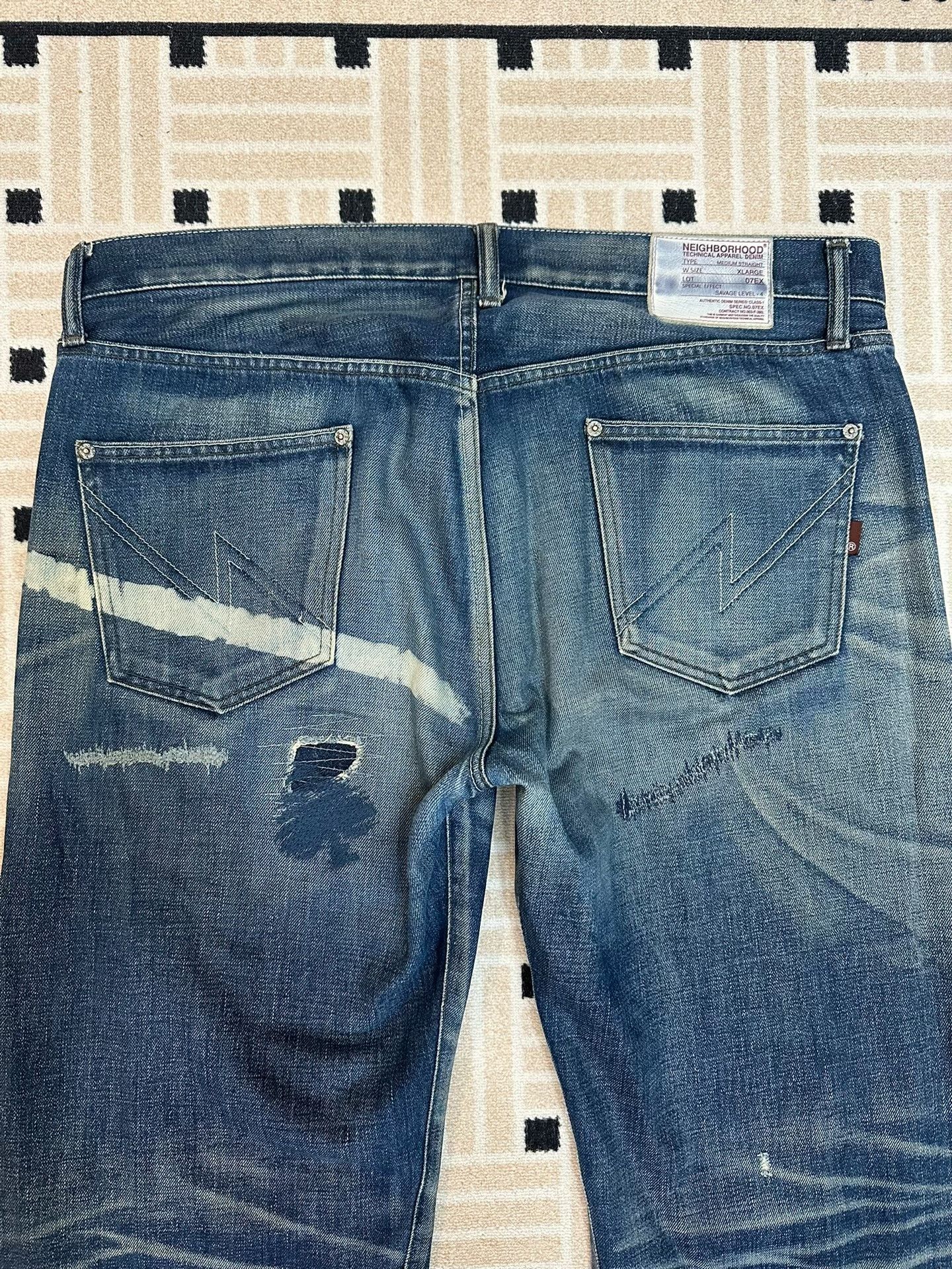 Neighborhood NEIGHBORHOOD 07 FLASH Lightning Denim Size US 34 / EU 50 - 7 Thumbnail