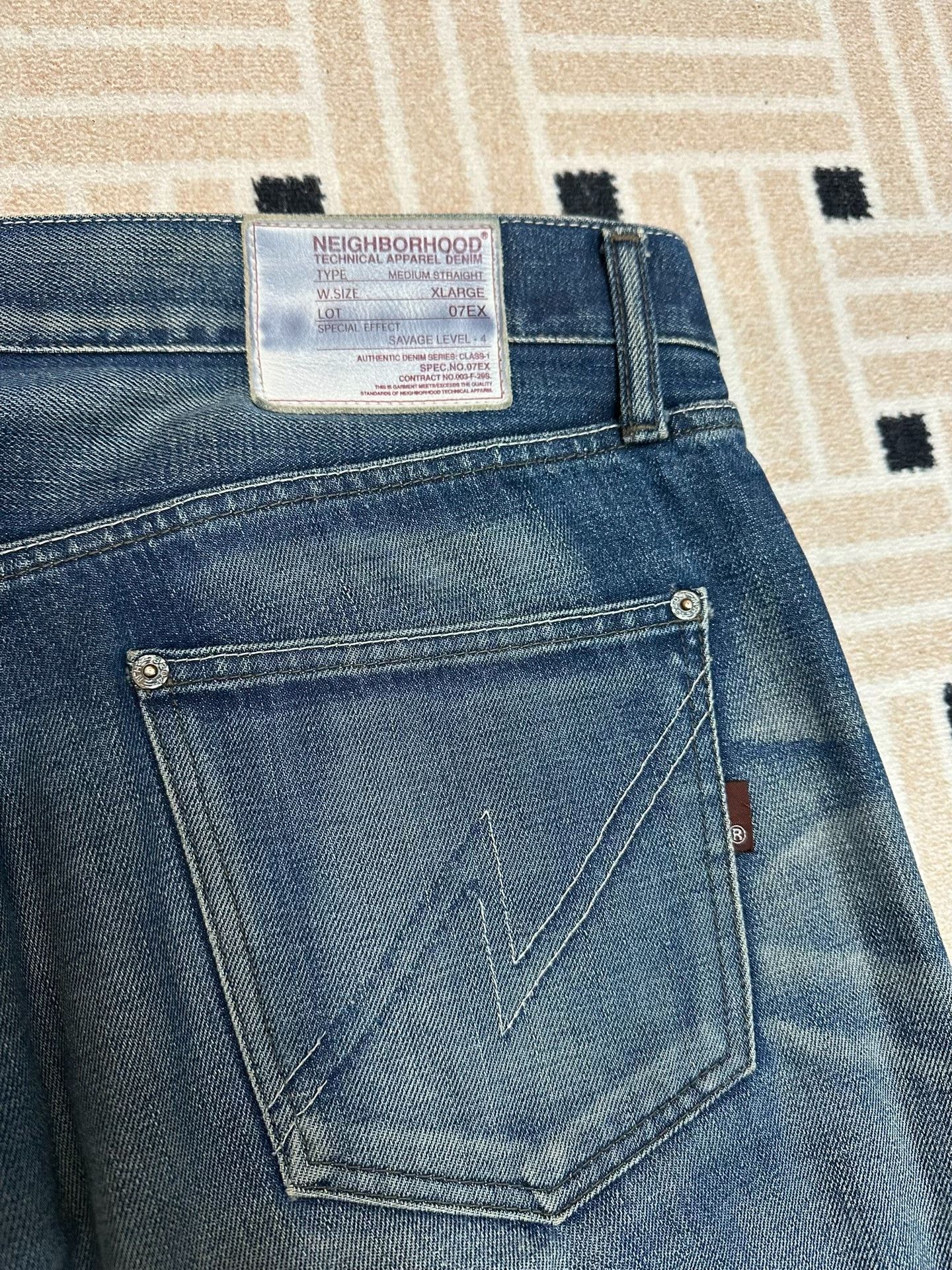 Neighborhood NEIGHBORHOOD 07 FLASH Lightning Denim Size US 34 / EU 50 - 8 Thumbnail