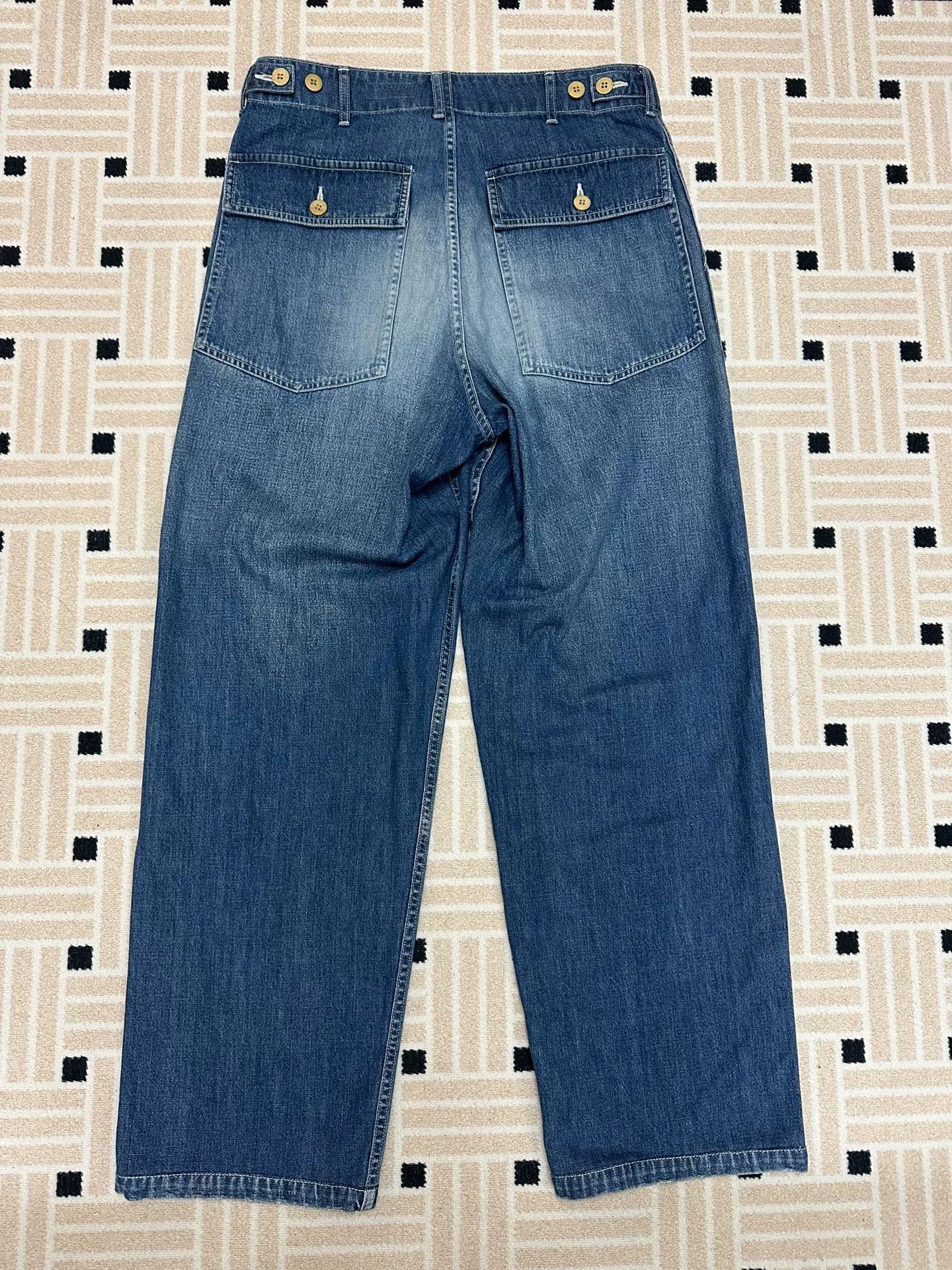 Visvim VISVIM SS BENNING DAMAGED DENIM PANTS Size US 26 / EU 42 - 5 Thumbnail
