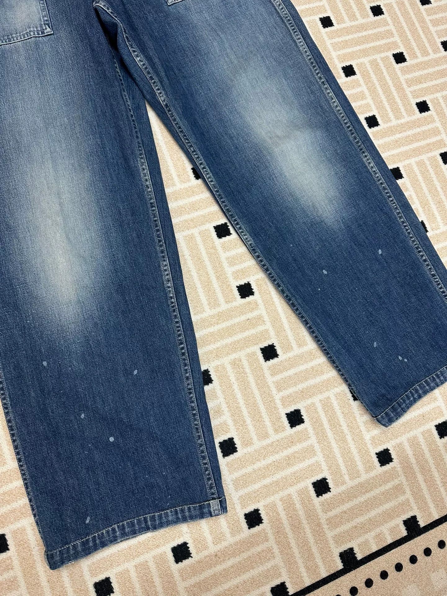 Visvim VISVIM SS BENNING DAMAGED DENIM PANTS Size US 26 / EU 42 - 2 Thumbnail