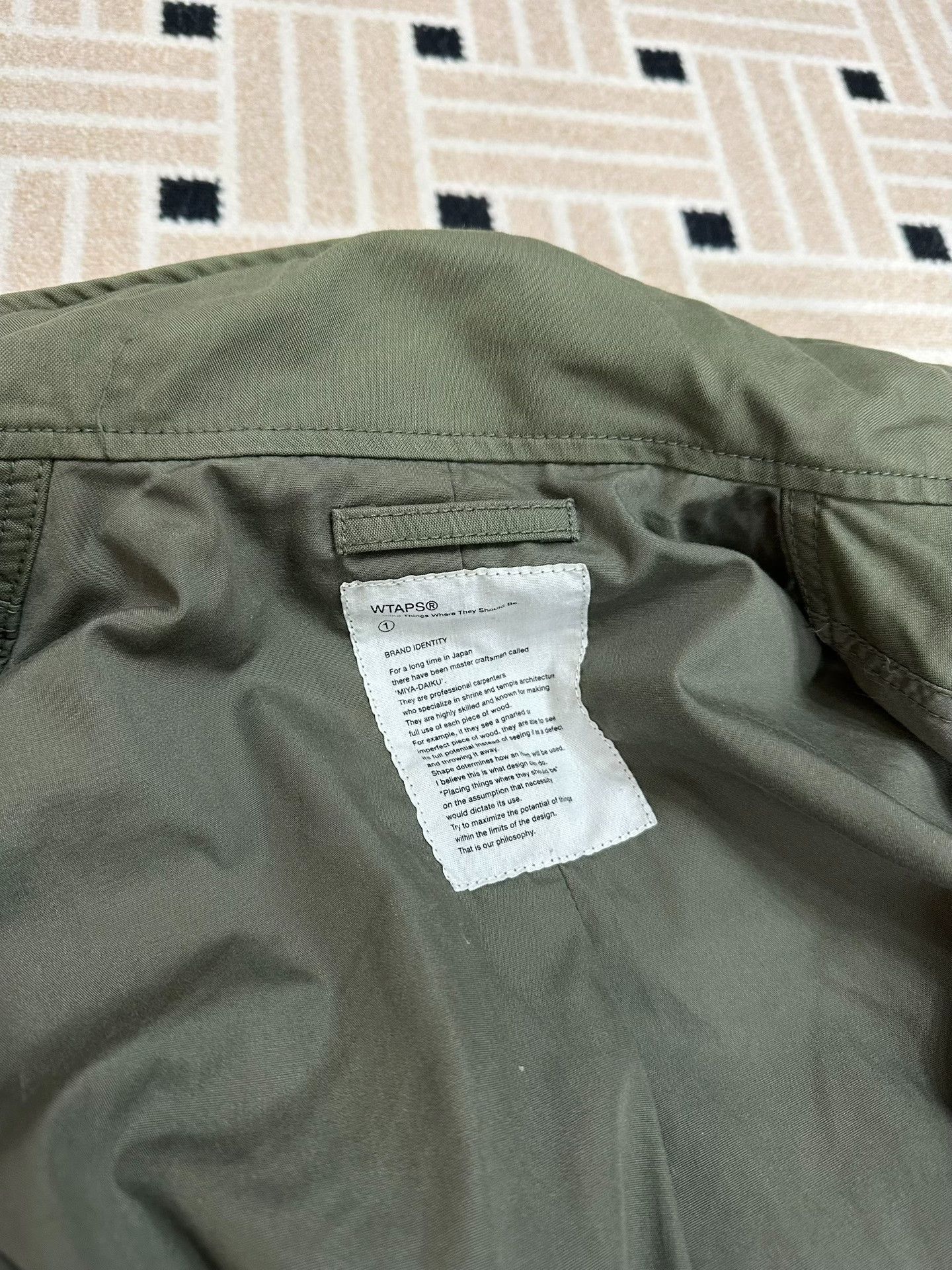 Wtaps WTAPS 15AW M-65 NYCO Satin Jacket Size US S / EU 44-46 / 1 - 4 Thumbnail
