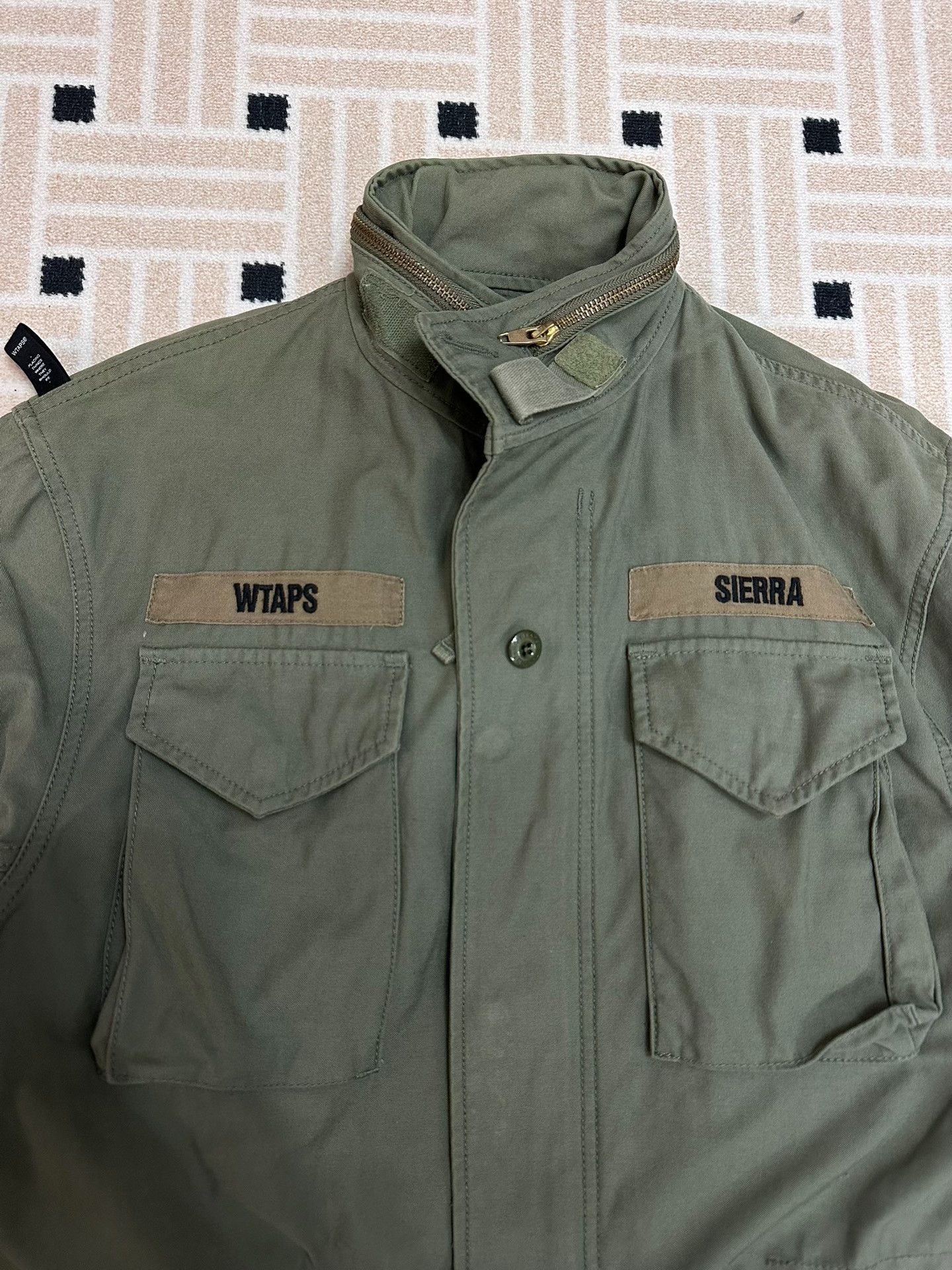 Wtaps WTAPS 15AW M-65 NYCO Satin Jacket Size US S / EU 44-46 / 1 - 2 Thumbnail