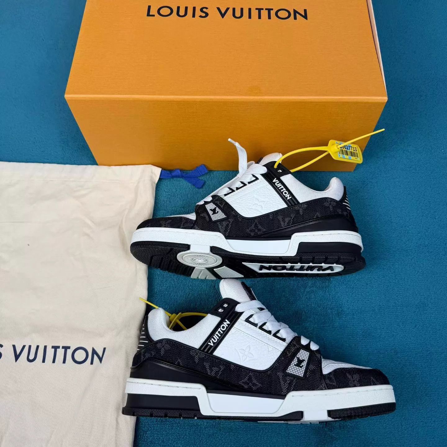 Louis Vuitton Multi Color Low Top Sneakers Size 8.5 Size US 8.5 / EU 41-42 - 3 Thumbnail