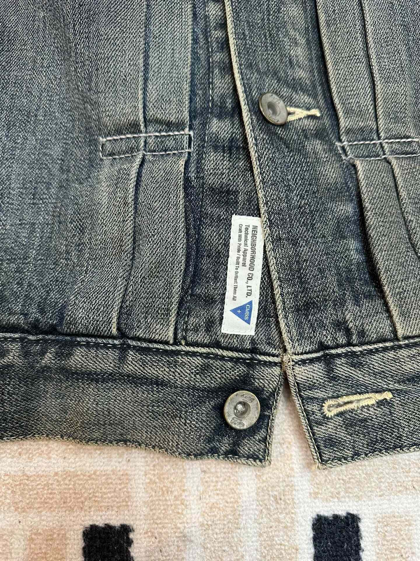 Neighborhood NEIGHBORHOOD x CMSS Denim Jacket Size US XL / EU 56 / 4 - 5 Thumbnail