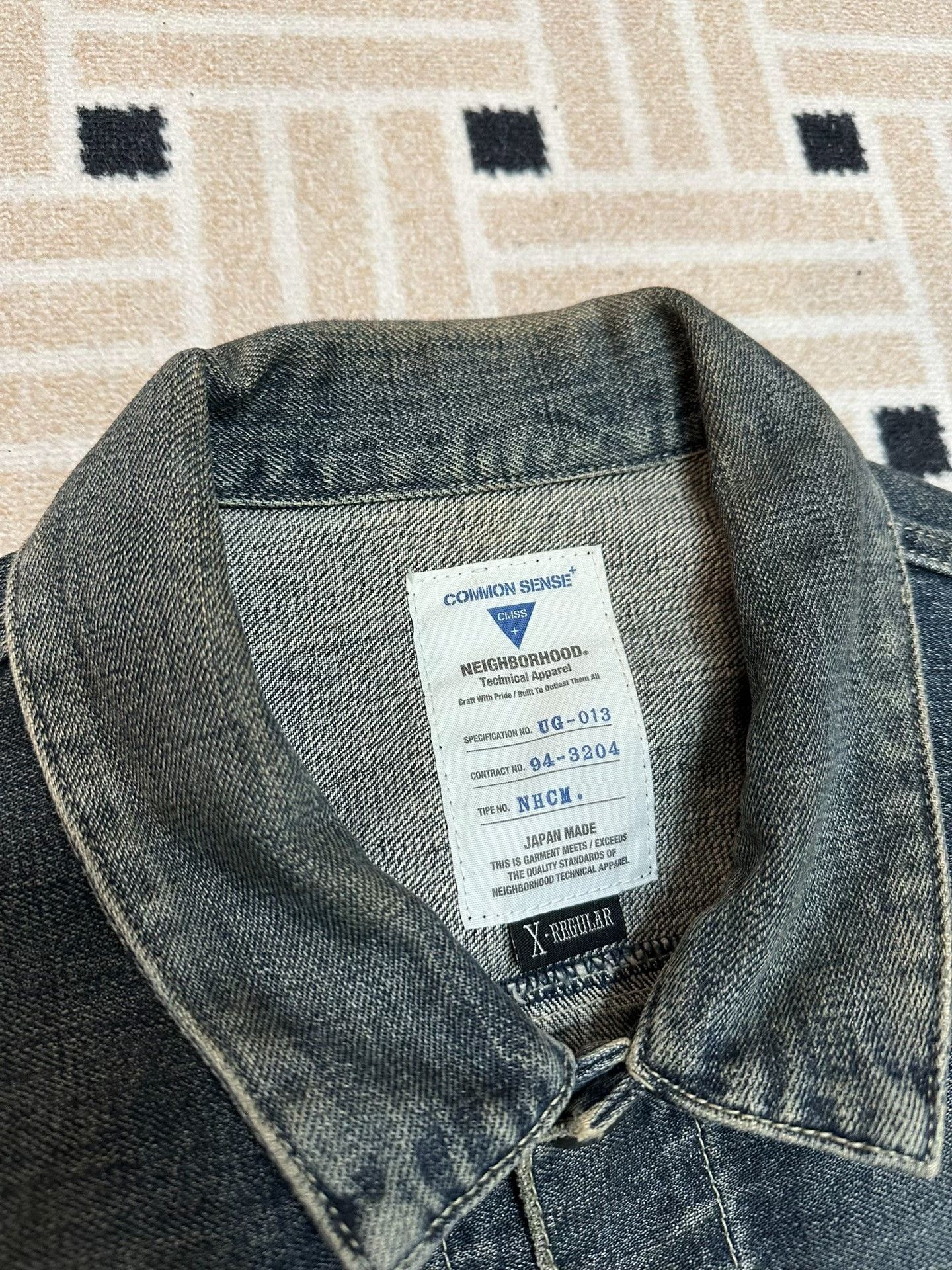 Neighborhood NEIGHBORHOOD x CMSS Denim Jacket Size US XL / EU 56 / 4 - 2 Thumbnail