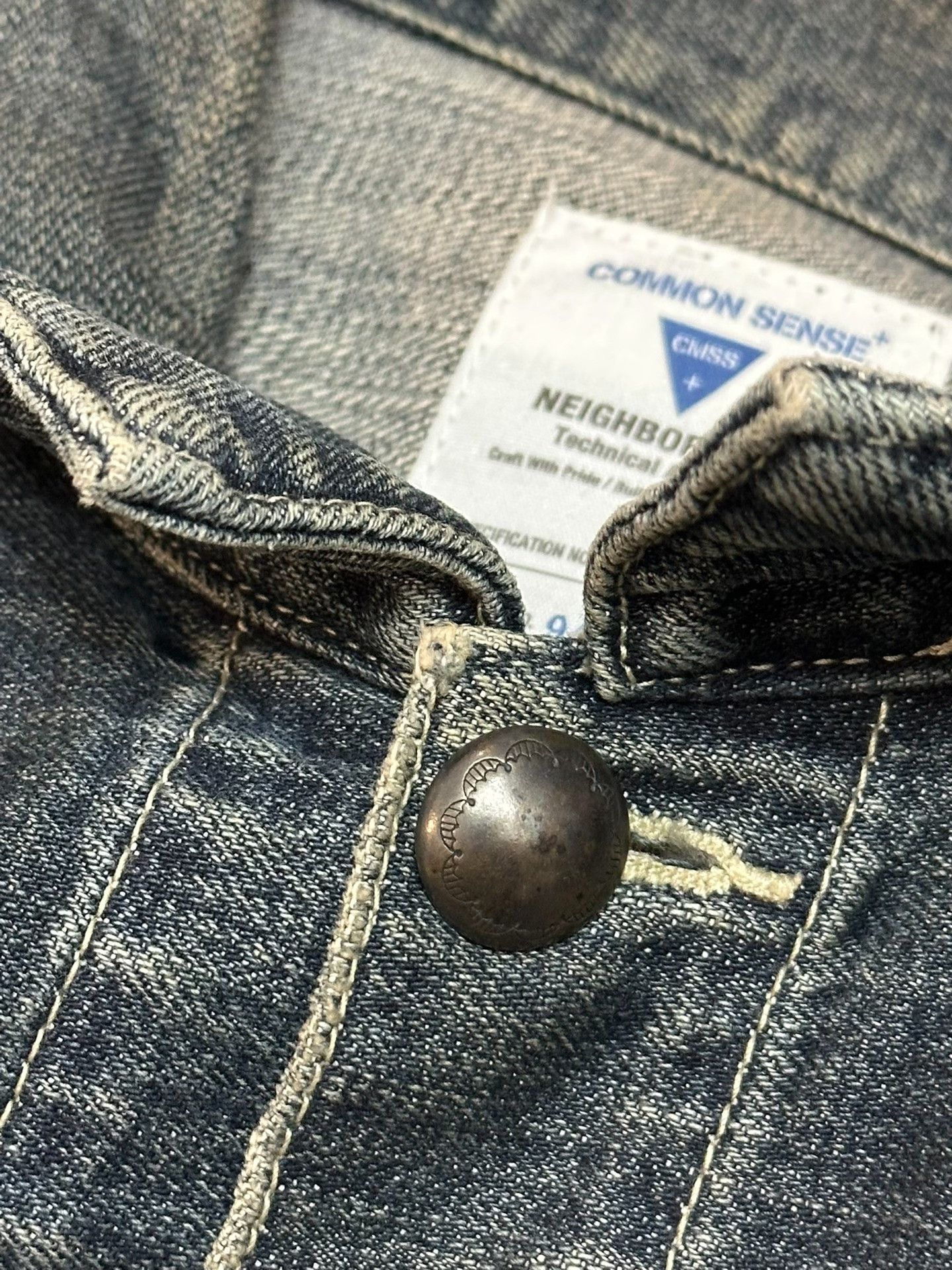 Neighborhood NEIGHBORHOOD x CMSS Denim Jacket Size US XL / EU 56 / 4 - 9 Thumbnail