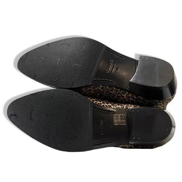 Celine Leopard Print Chelsea Boots Size US 7 / EU 40 - 2 Thumbnail