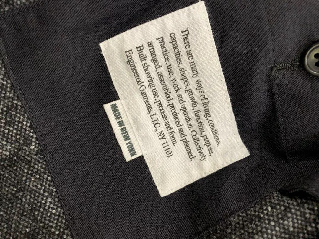 Engineered Garments Engineered Garments EG Wool Suit Size US M / EU 48-50 / 2 - 5 Thumbnail