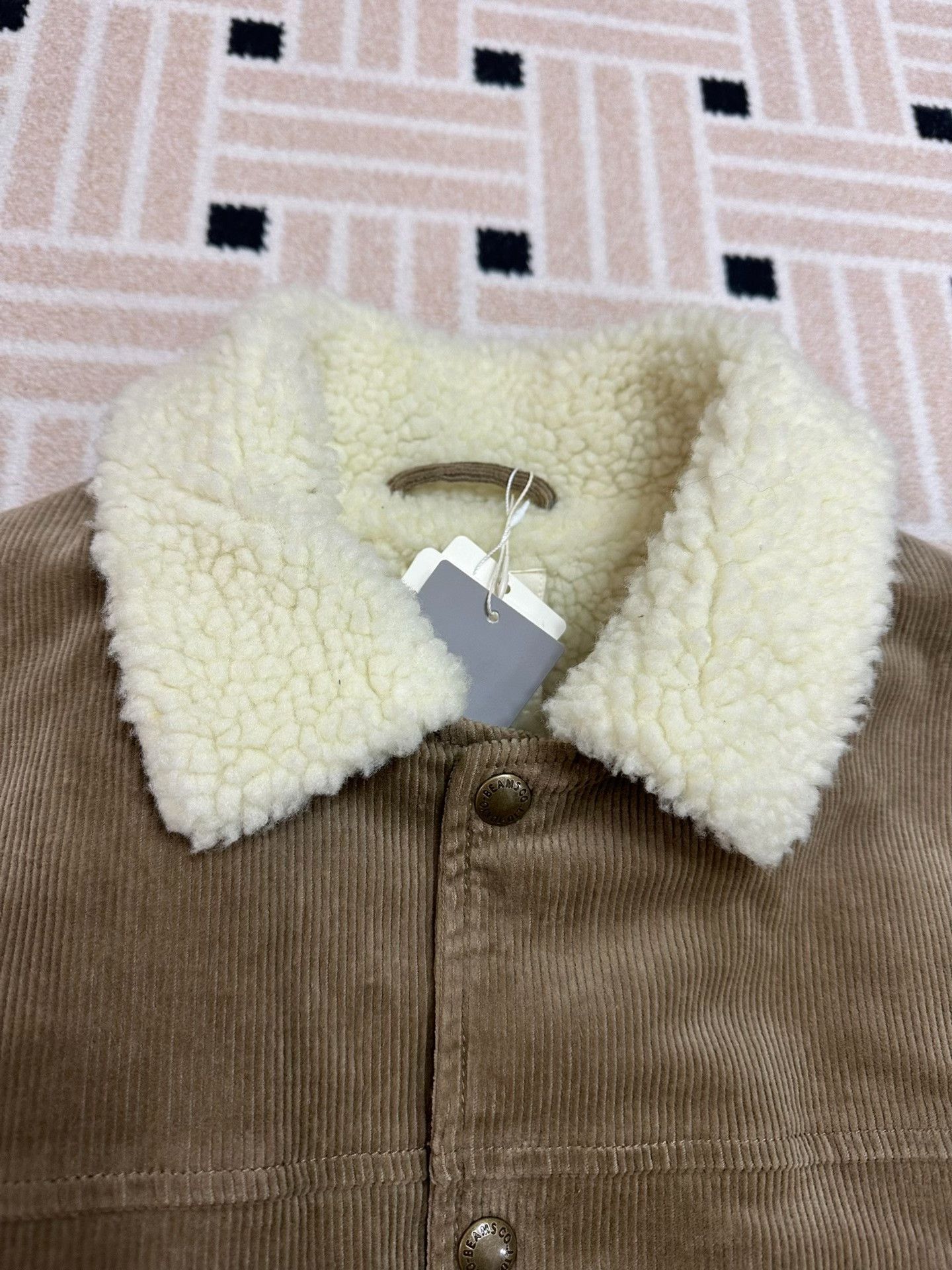 Beams Japan BEAMS Corduroy Boa Coach Jacket Size US L / EU 52-54 / 3 - 5 Thumbnail