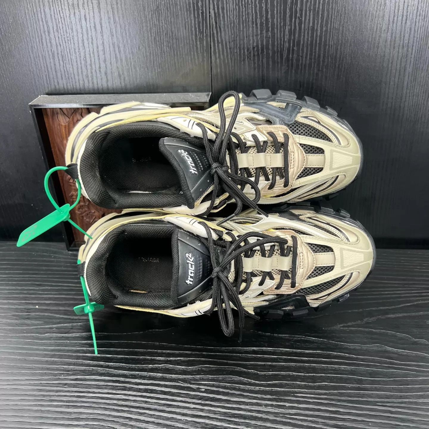 Balenciaga Brown Mesh Detailed Chunky Sneakers Size 10 Size US 10 / EU 43 - 4 Thumbnail