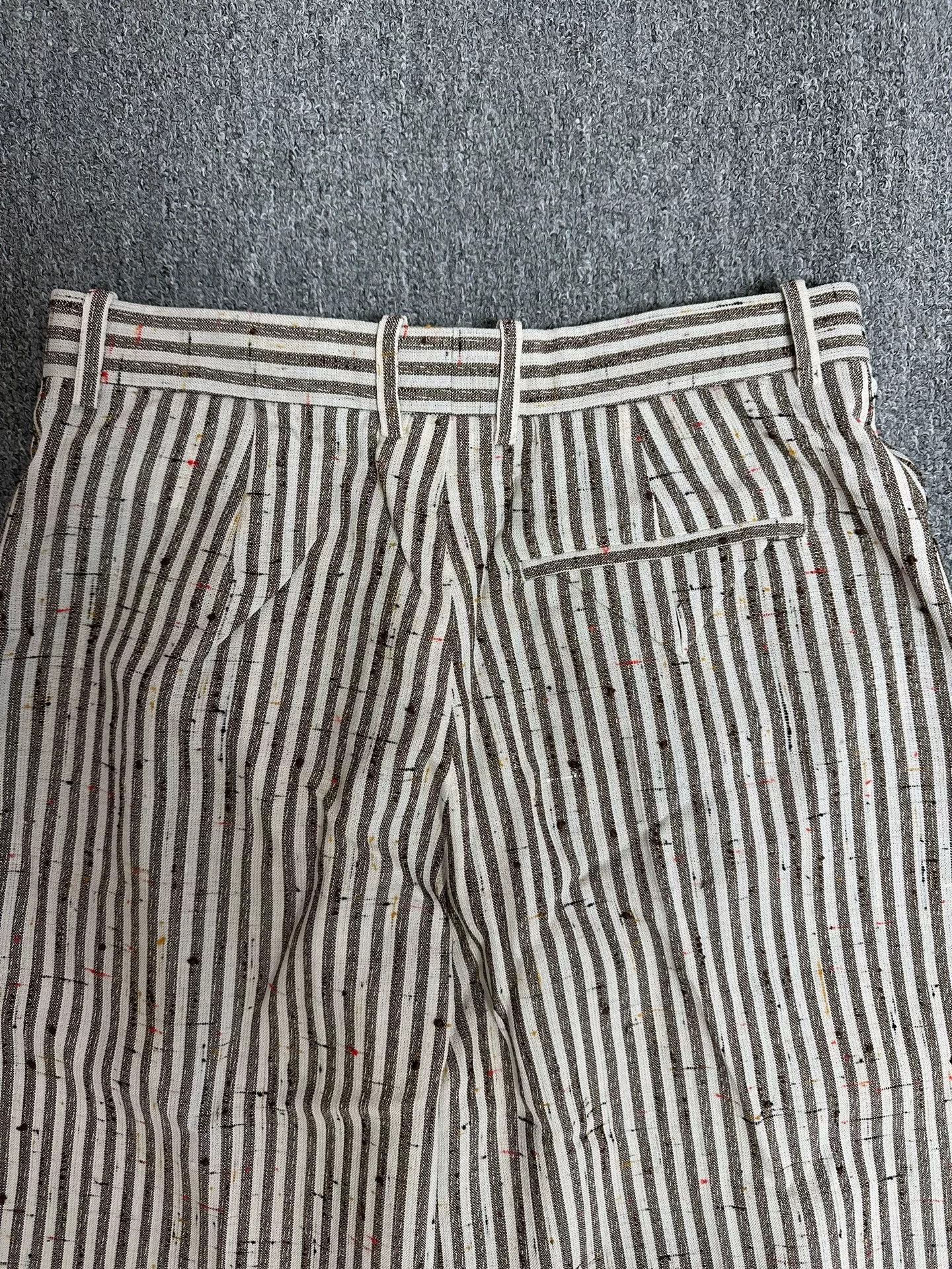 Bottega Veneta Bottega Veneta Silk Blend Stripe Casual Pants Size US 30 / EU 46 - 7 Thumbnail