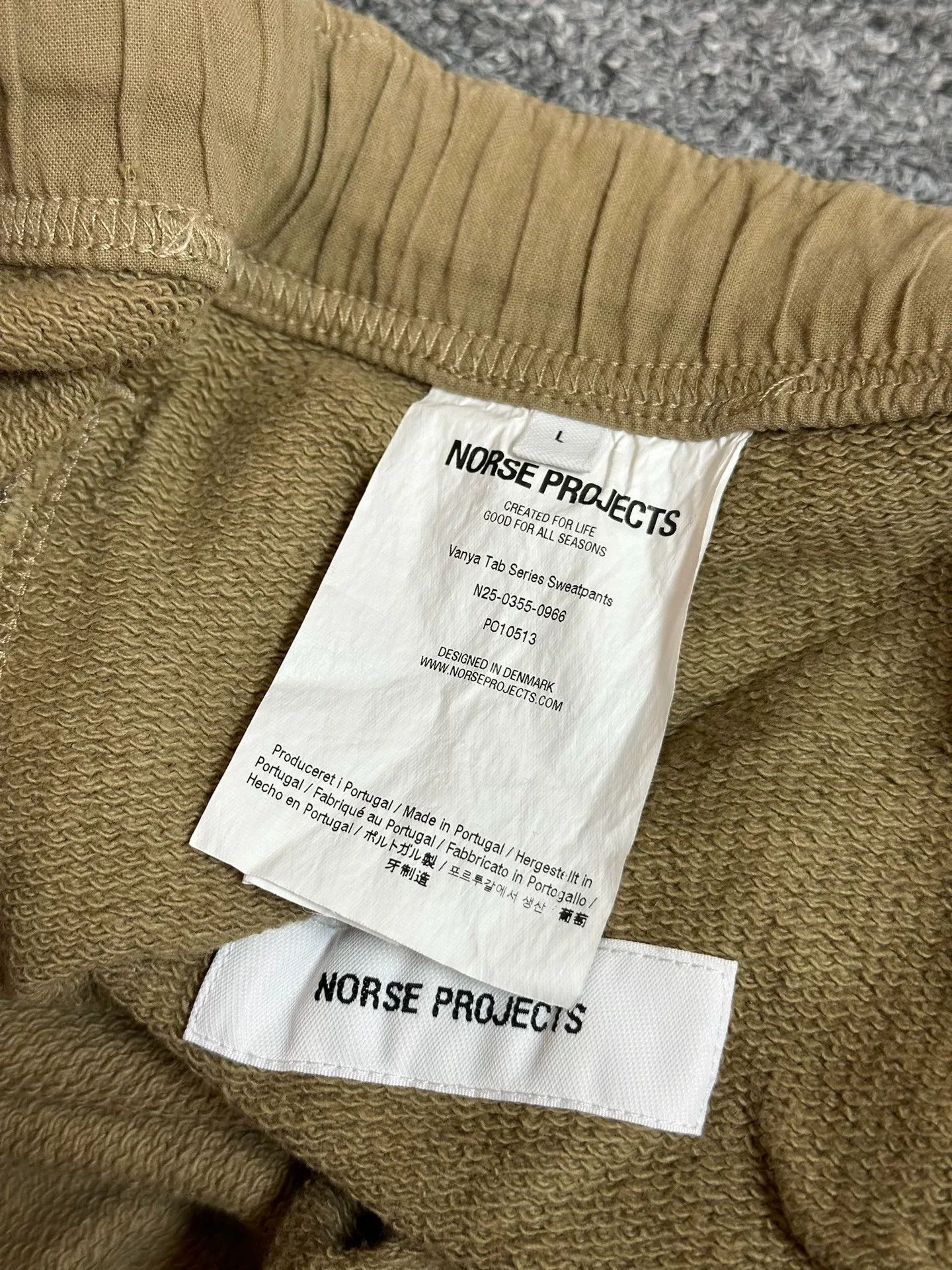 Norse Projects NORSE PROJECTS Men's Relaxed Tapered Sweatpants Size US 32 / EU 48 - 3 Thumbnail
