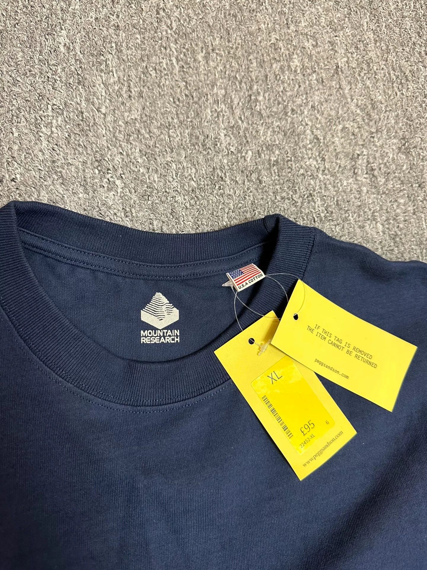 Mountain Research Mountain Research 8oz Heavy Cotton Slogan T-Shirt Size US XL / EU 56 / 4 - 4 Thumbnail