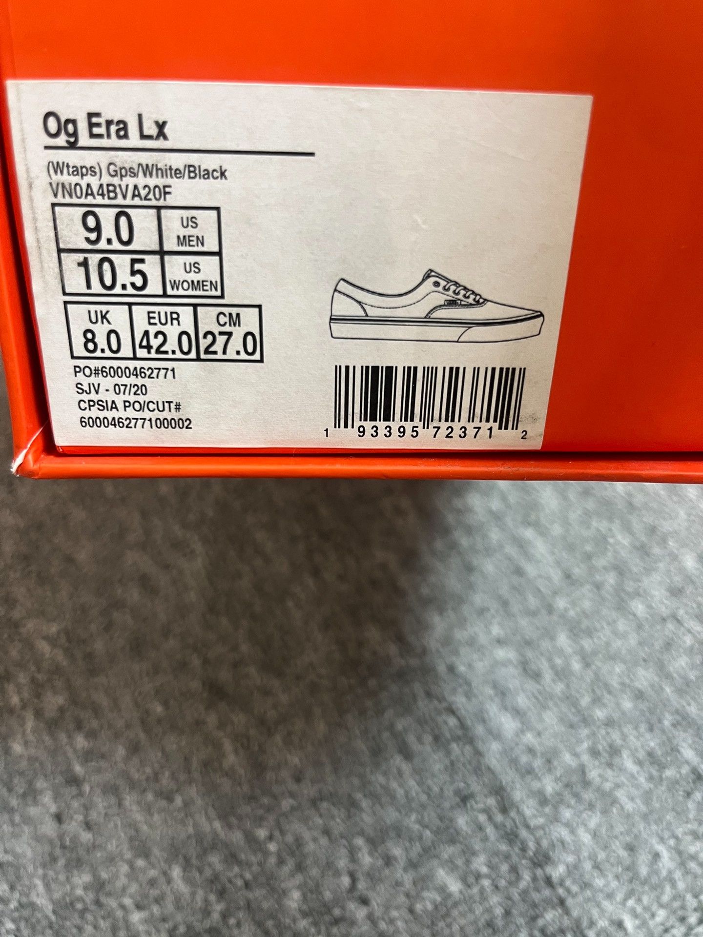 Vans Wtaps Vans Era Limited Edition Sneakers Size US 9 / EU 42 - 4 Thumbnail