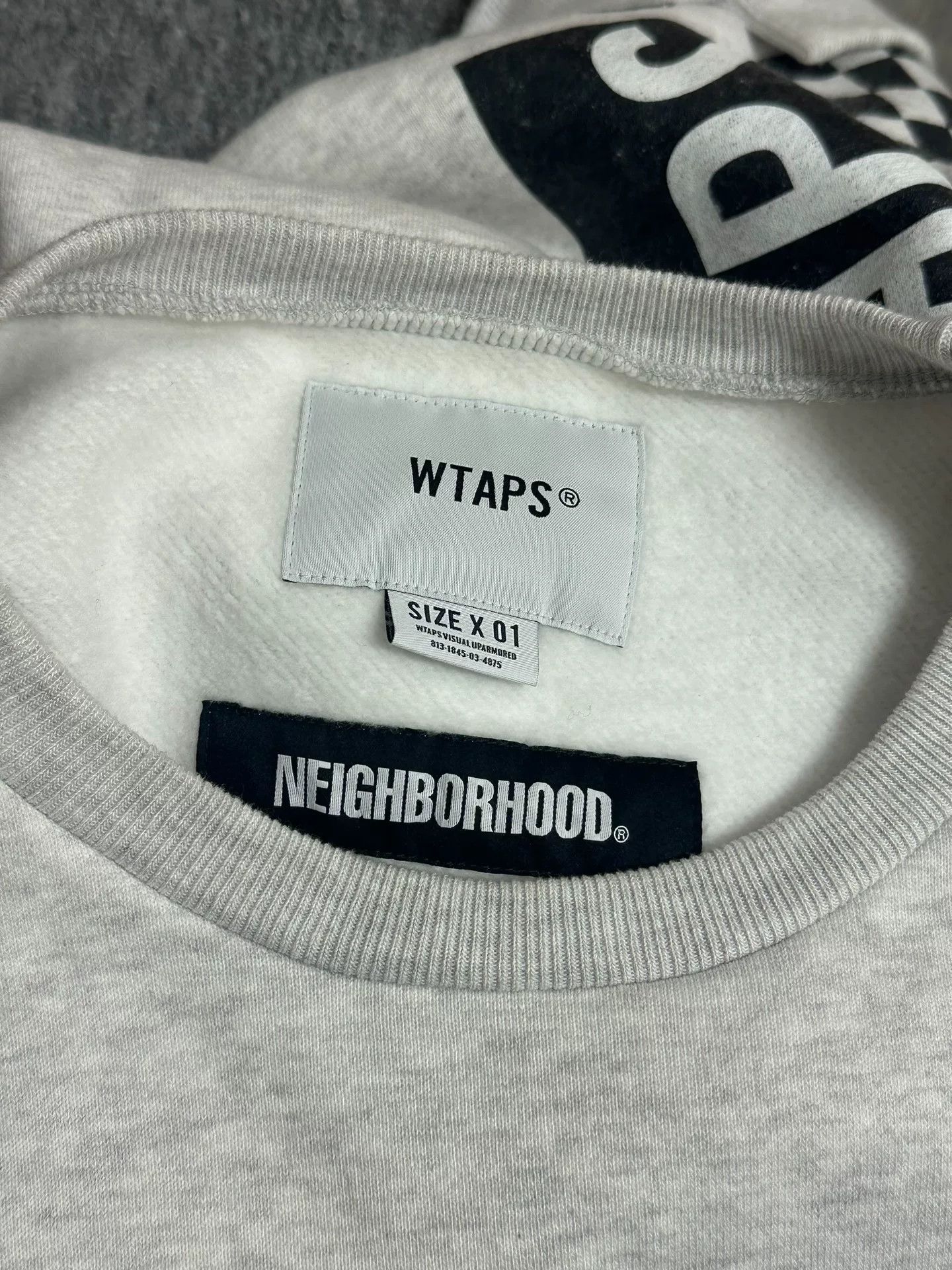 Wtaps WTAPS x NEIGHBORHOOD RIPPER CREW SWEATSHIRT Size US S / EU 44-46 / 1 - 7 Thumbnail