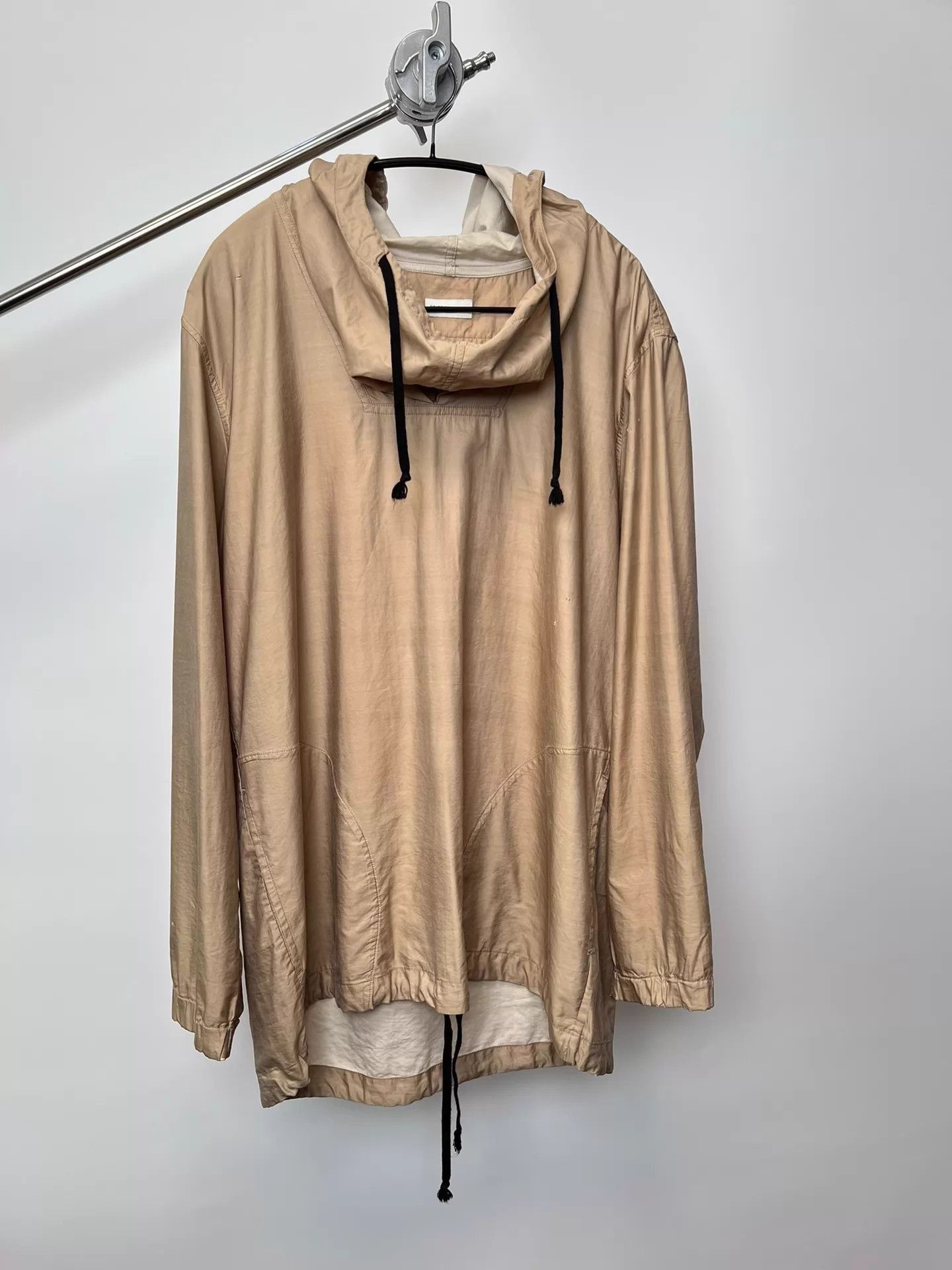 Dries Van Noten Beige Hooded Light Jacket Size M Size US M / EU 48-50 / 2 - 2 Thumbnail
