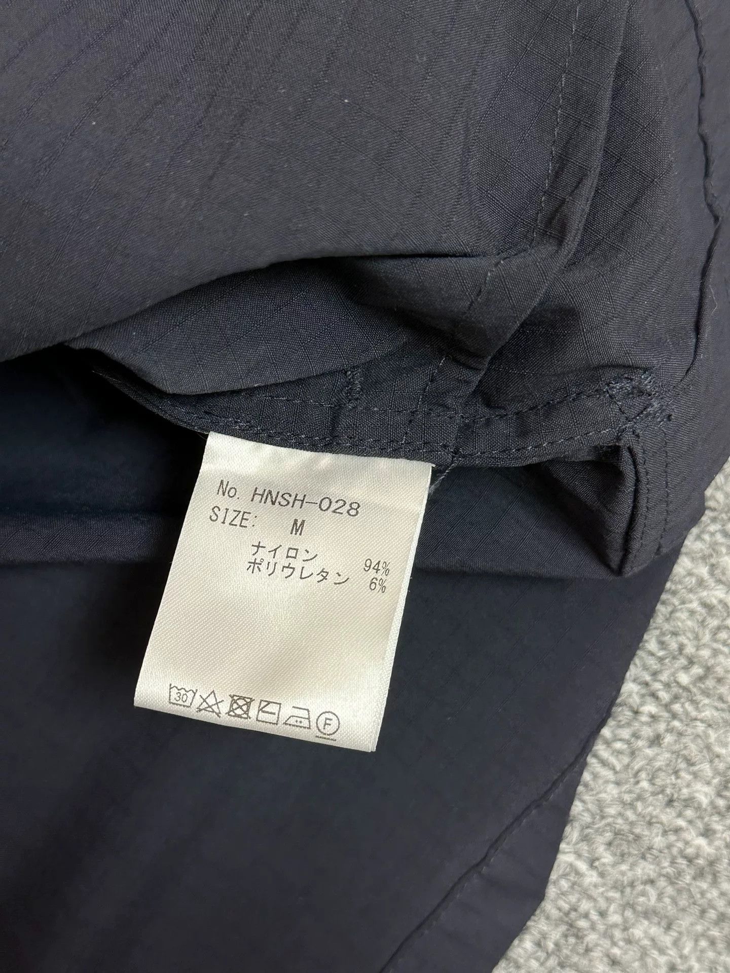 Norbit NORBIT Collarless Loose Short-Sleeve Shirt M Size US M / EU 48-50 / 2 - 3 Thumbnail