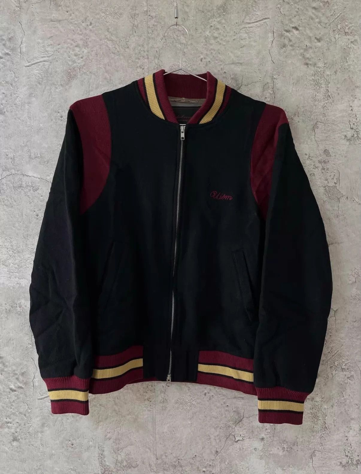Undercover Black Skull Print Varsity Jacket Size M Size US M / EU 48-50 / 2 - 2 Thumbnail
