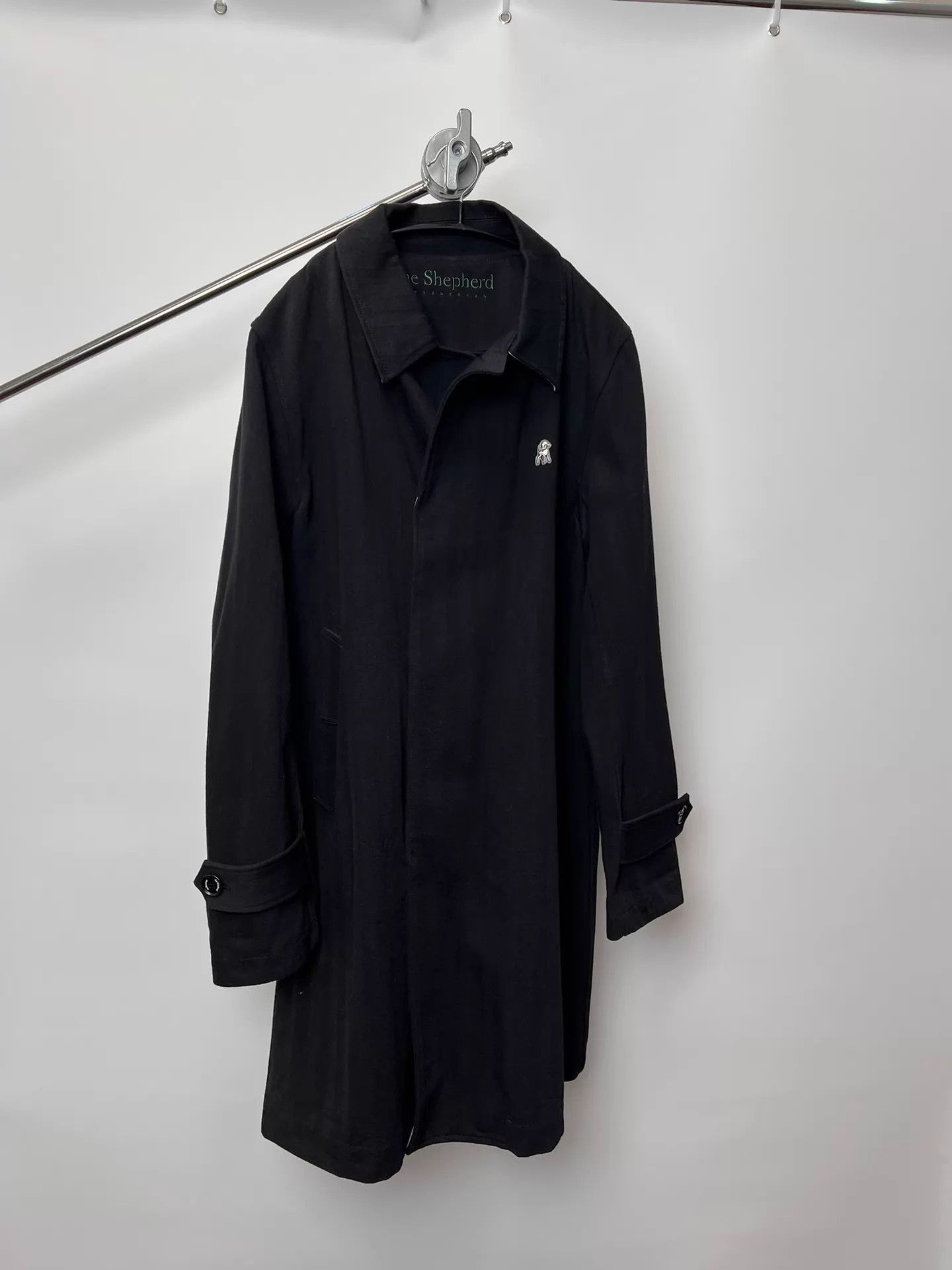 Undercover Black Long Coat with Collar - Size L Size US L / EU 52-54 / 3 - 2 Thumbnail