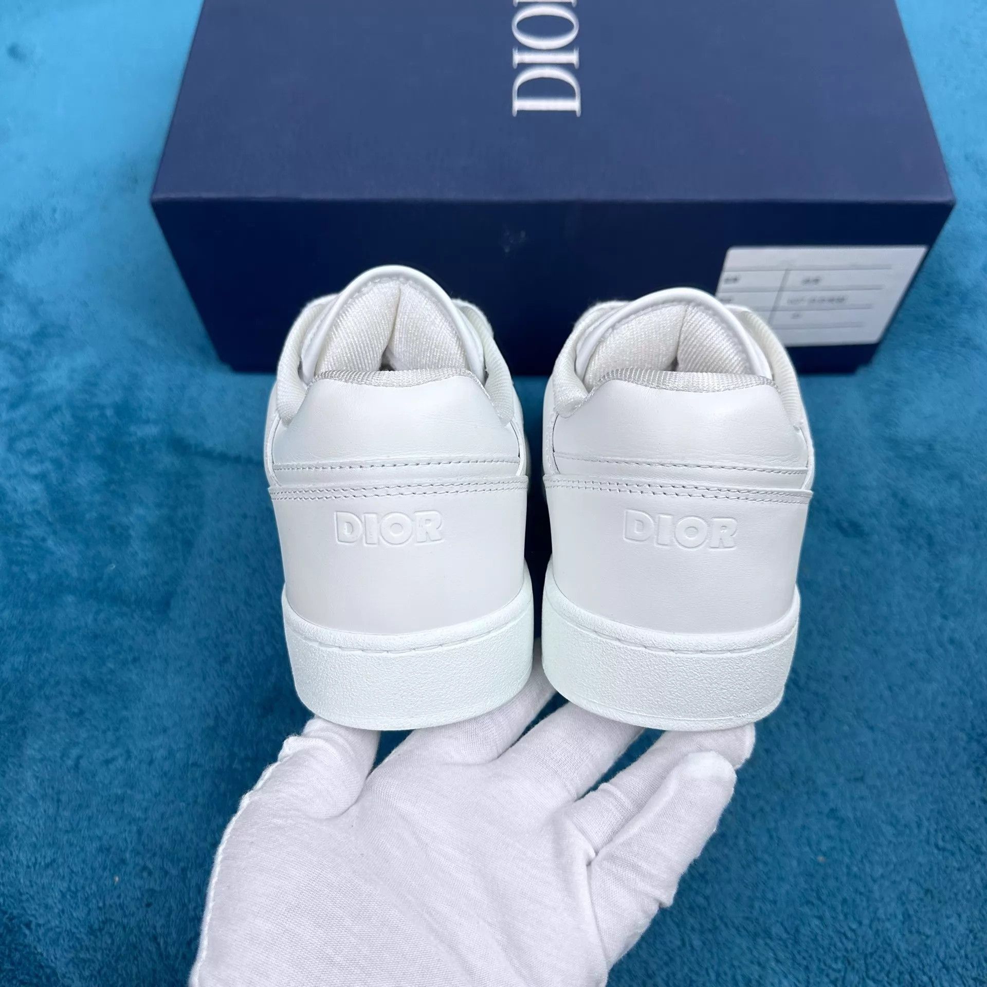 Dior White Low-Top Sneakers Size 8 Size US 8 / EU 41 - 4 Thumbnail