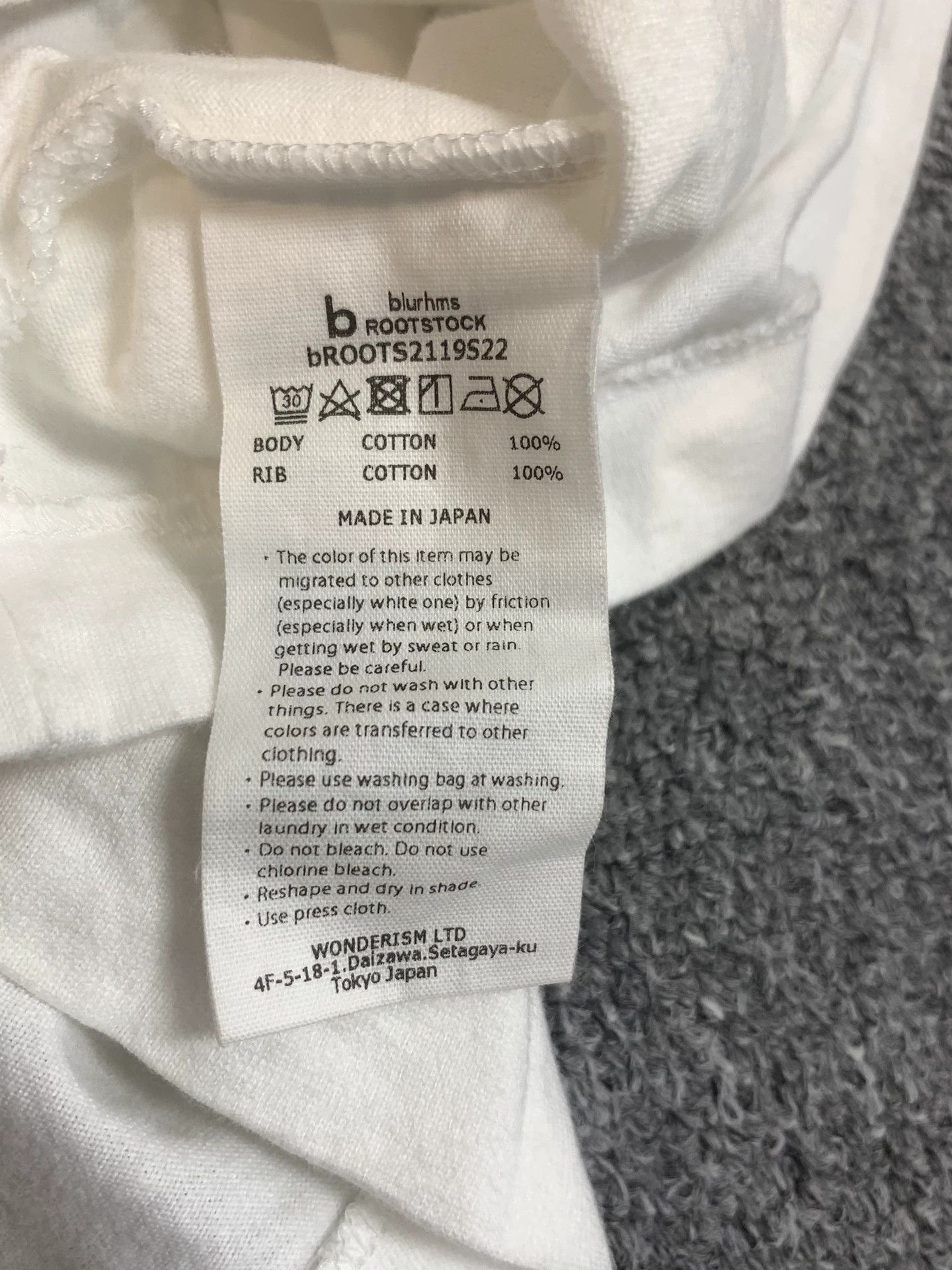 blurhms Blurhms ROOTSTOCK Vissel Bshop Reverse Logo Tee Size US L / EU 52-54 / 3 - 3 Thumbnail