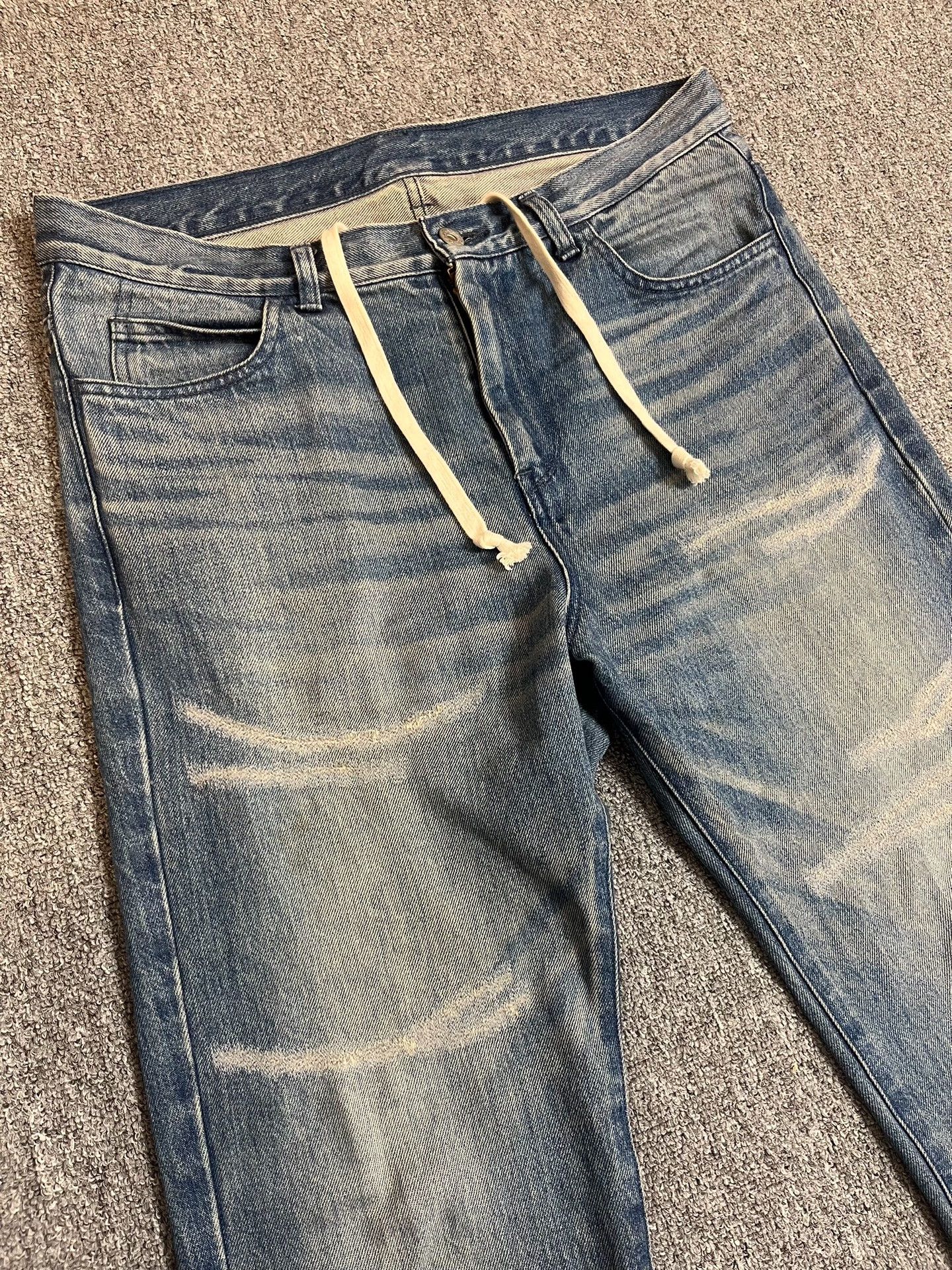 Beams Japan BEAMS JAPAN Vintage Washed Slim Denim Pants Size US 28 / EU 44 - 2 Thumbnail