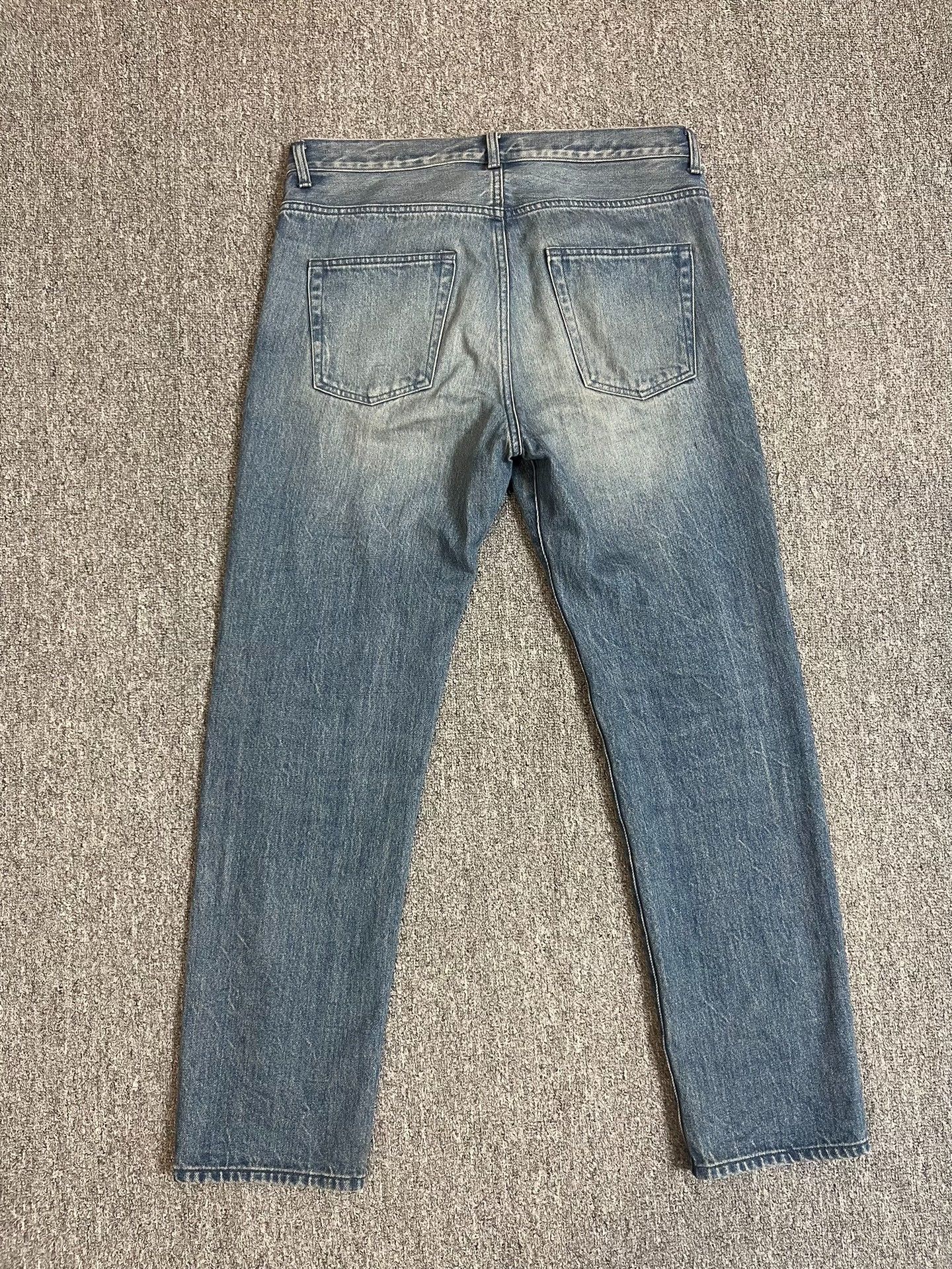 Beams Japan BEAMS JAPAN Vintage Washed Slim Denim Pants Size US 28 / EU 44 - 4 Thumbnail
