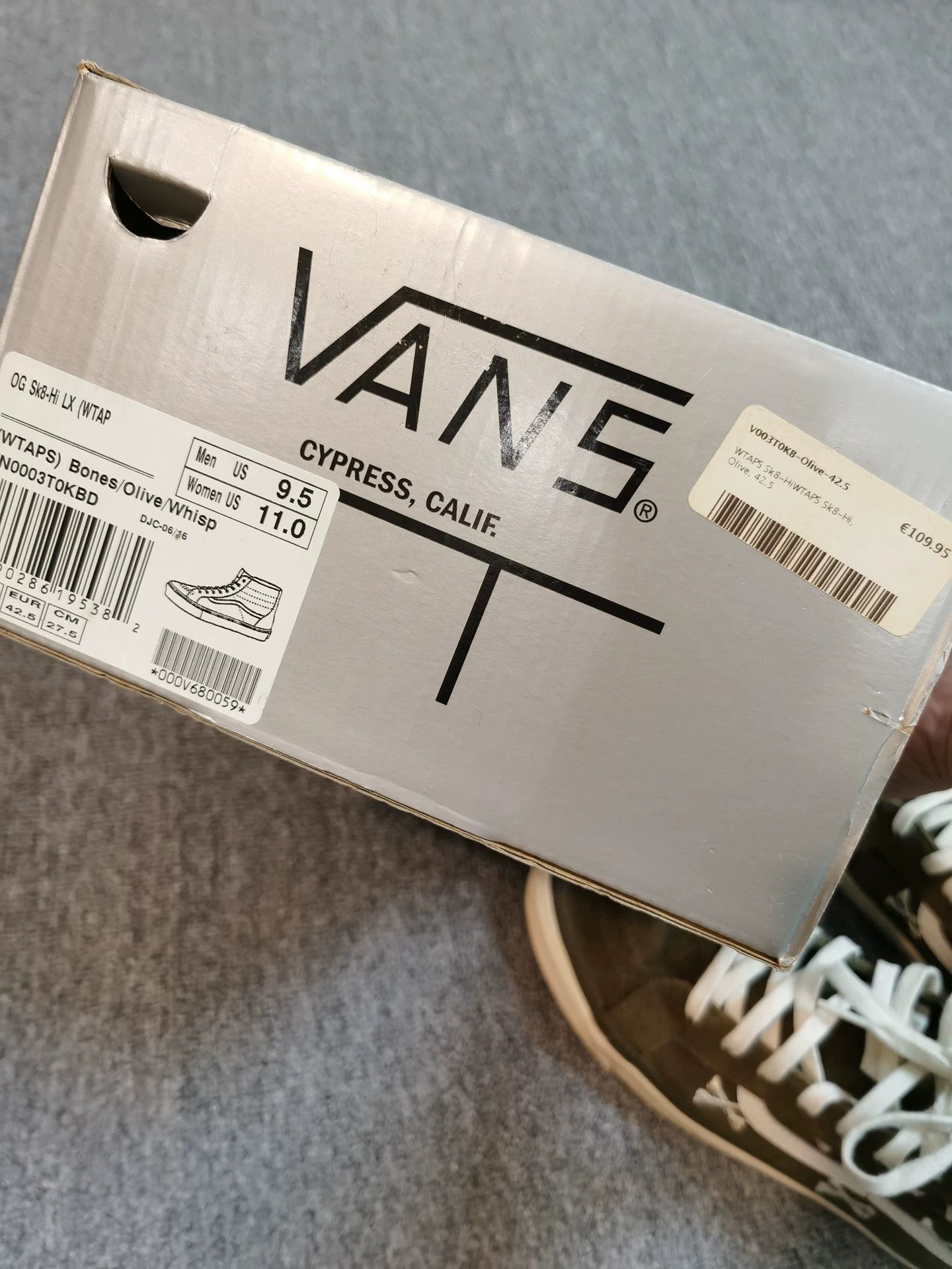 Wtaps WTAPS VANS Collaborative High-Top Sneakers 16AW Size US 10 / EU 43 - 5 Thumbnail