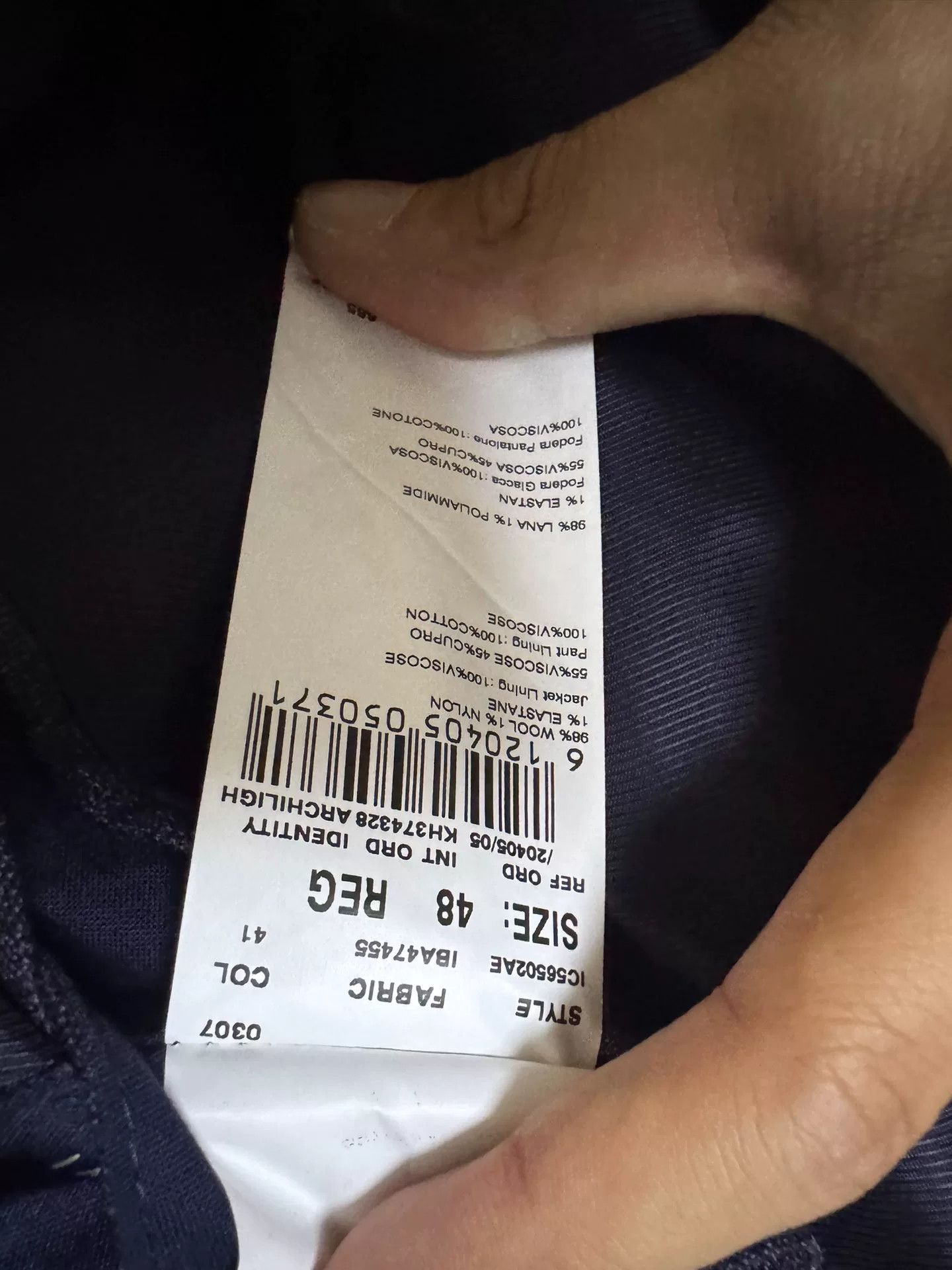 Lardini Lardini Double-Breasted Check Gray Suit Size US M / EU 48-50 / 2 - 3 Thumbnail