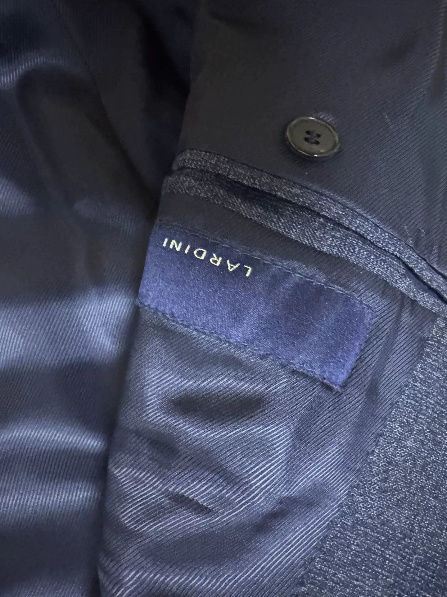 Lardini Lardini Double-Breasted Check Gray Suit Size US M / EU 48-50 / 2 - 2 Thumbnail