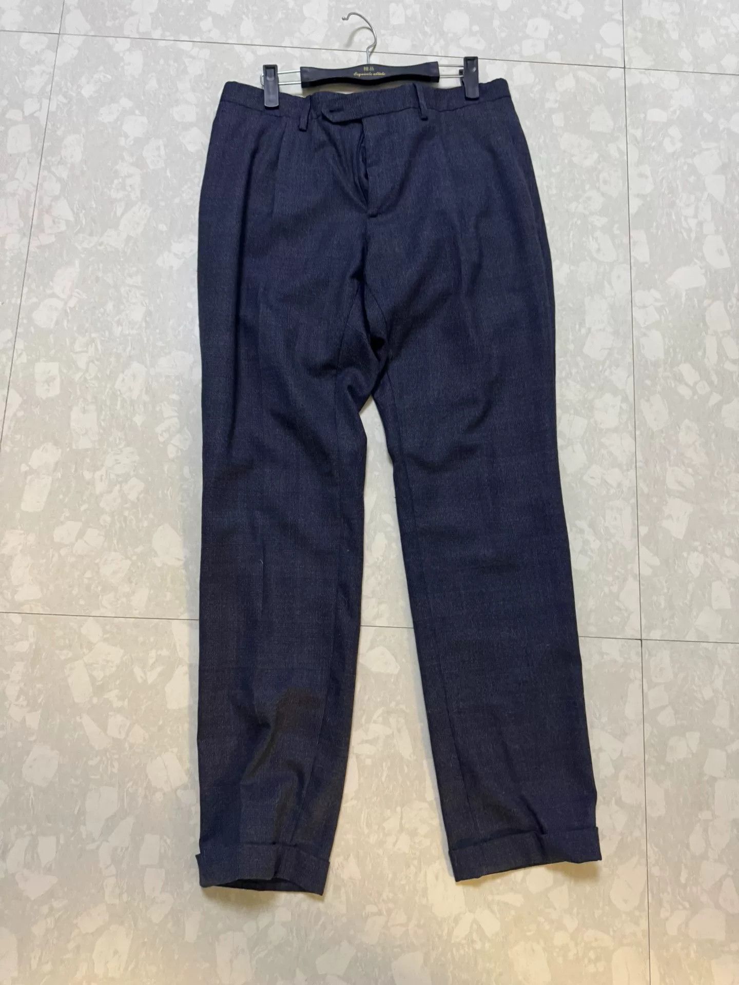Lardini Lardini Double-Breasted Check Gray Suit Size US M / EU 48-50 / 2 - 4 Thumbnail