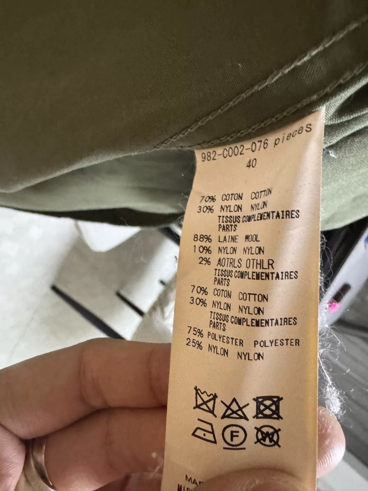 N.Hoolywood N.HOOLYWOOD M65 Parka Size US XXS / EU 40 - 4 Thumbnail