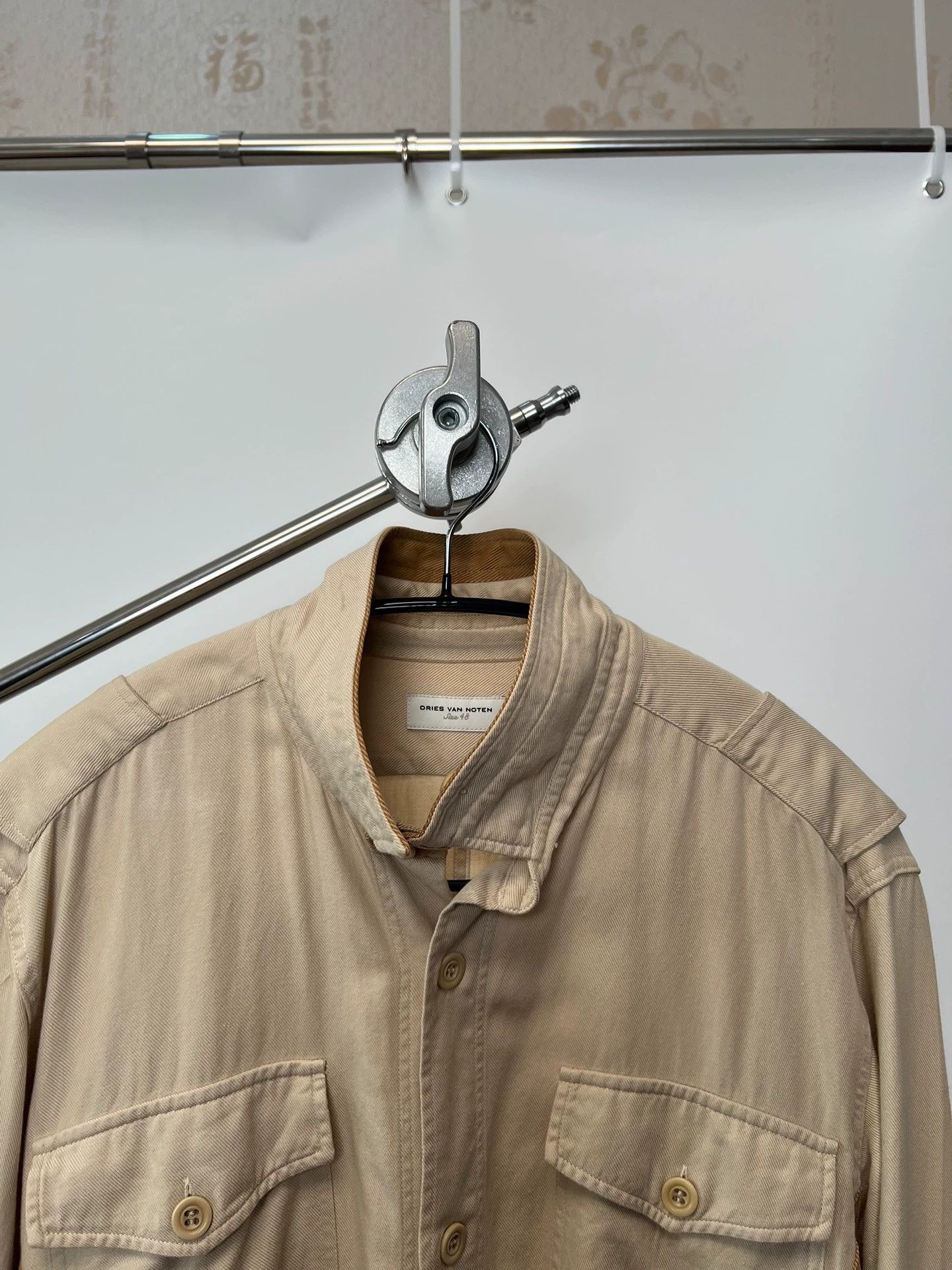 Dries Van Noten Multi Color Long Sleeve Button Up Shirt Size US M / EU 48-50 / 2 - 3 Thumbnail