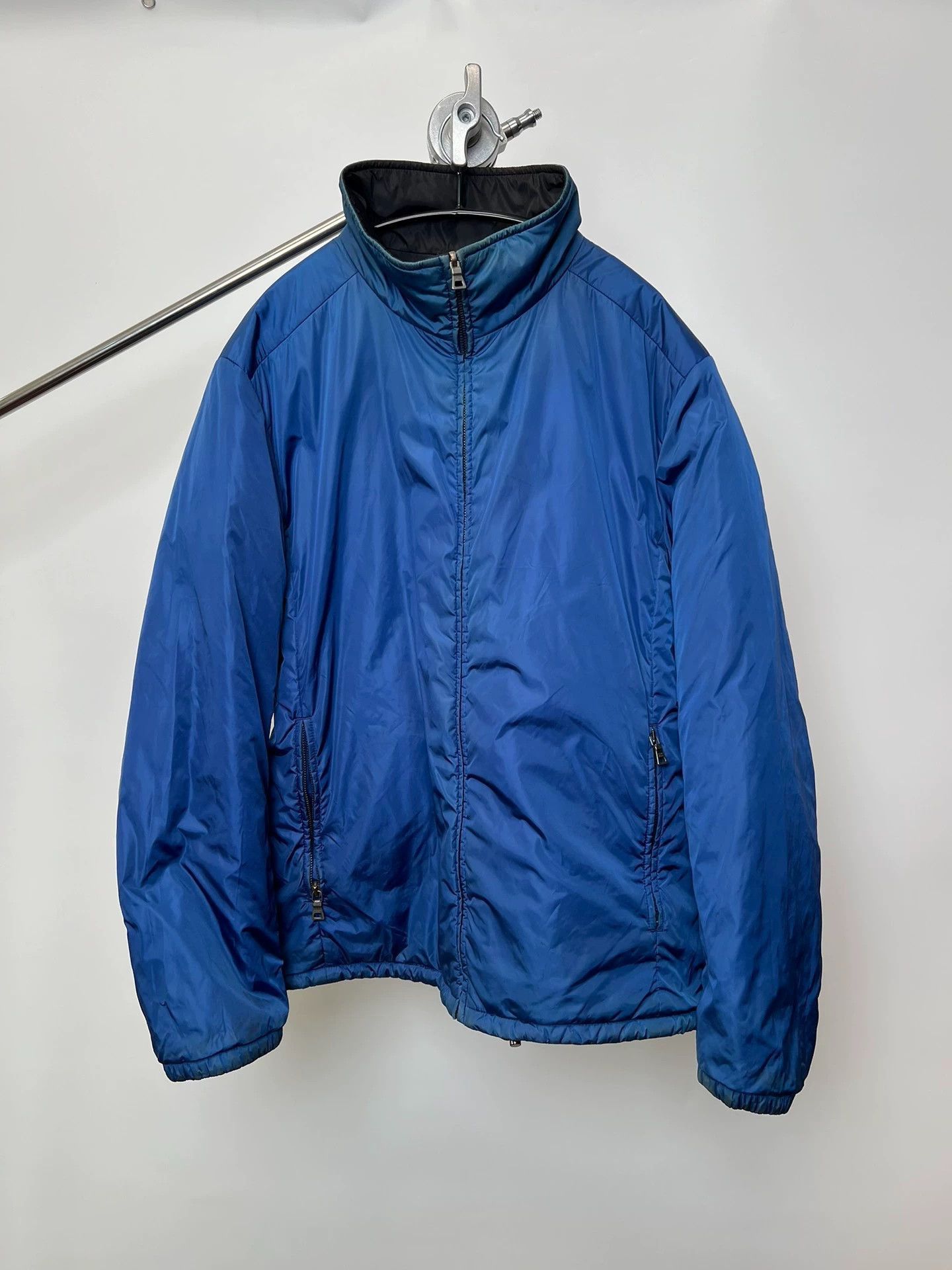 Prada Multi Color Lightweight Zip-Up Jacket Size L Size US L / EU 52-54 / 3 - 6 Thumbnail