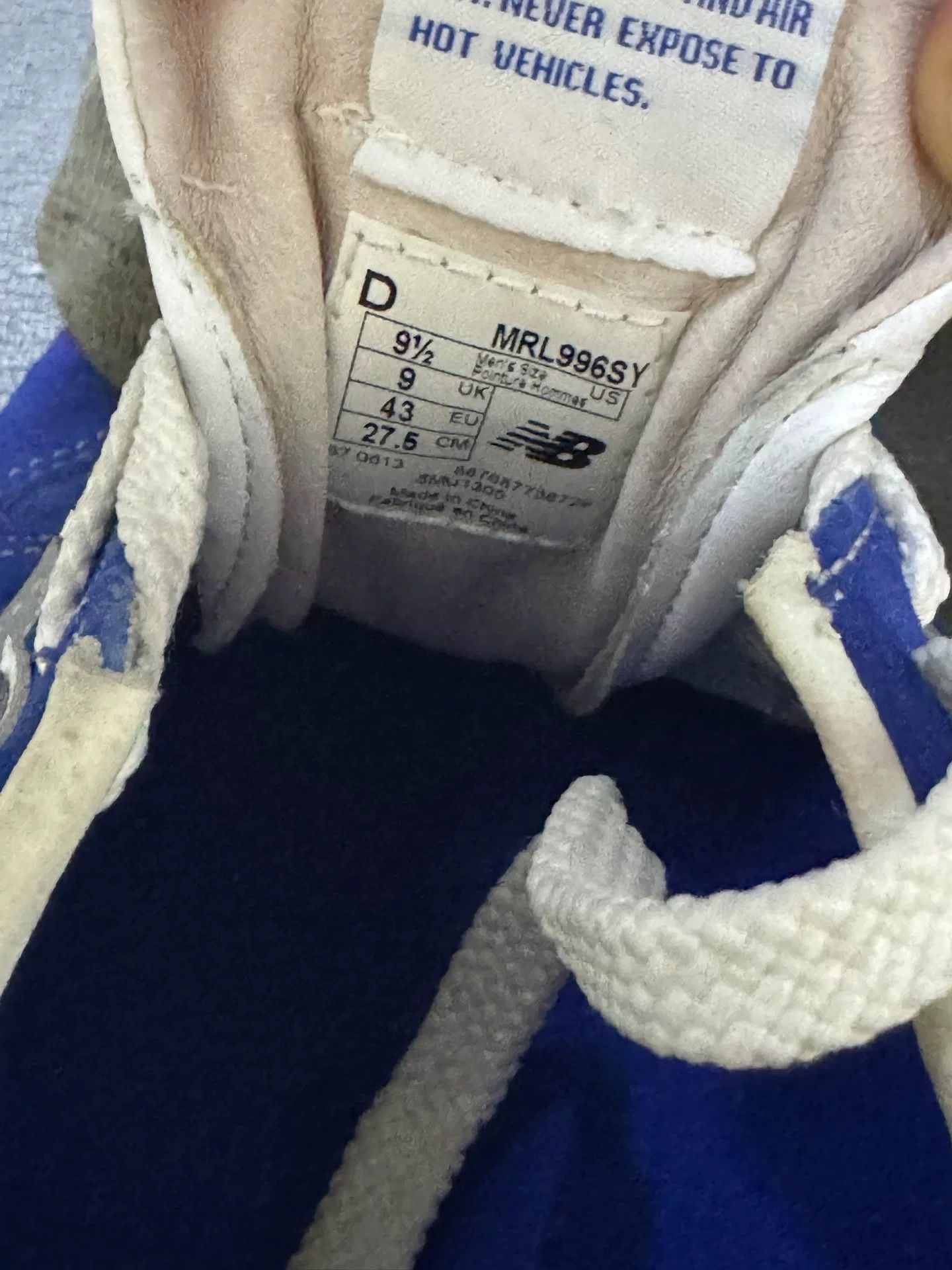 New Balance New Balance x CMSS Collaboration Sneakers Size US 9.5 / EU 42-43 - 4 Thumbnail