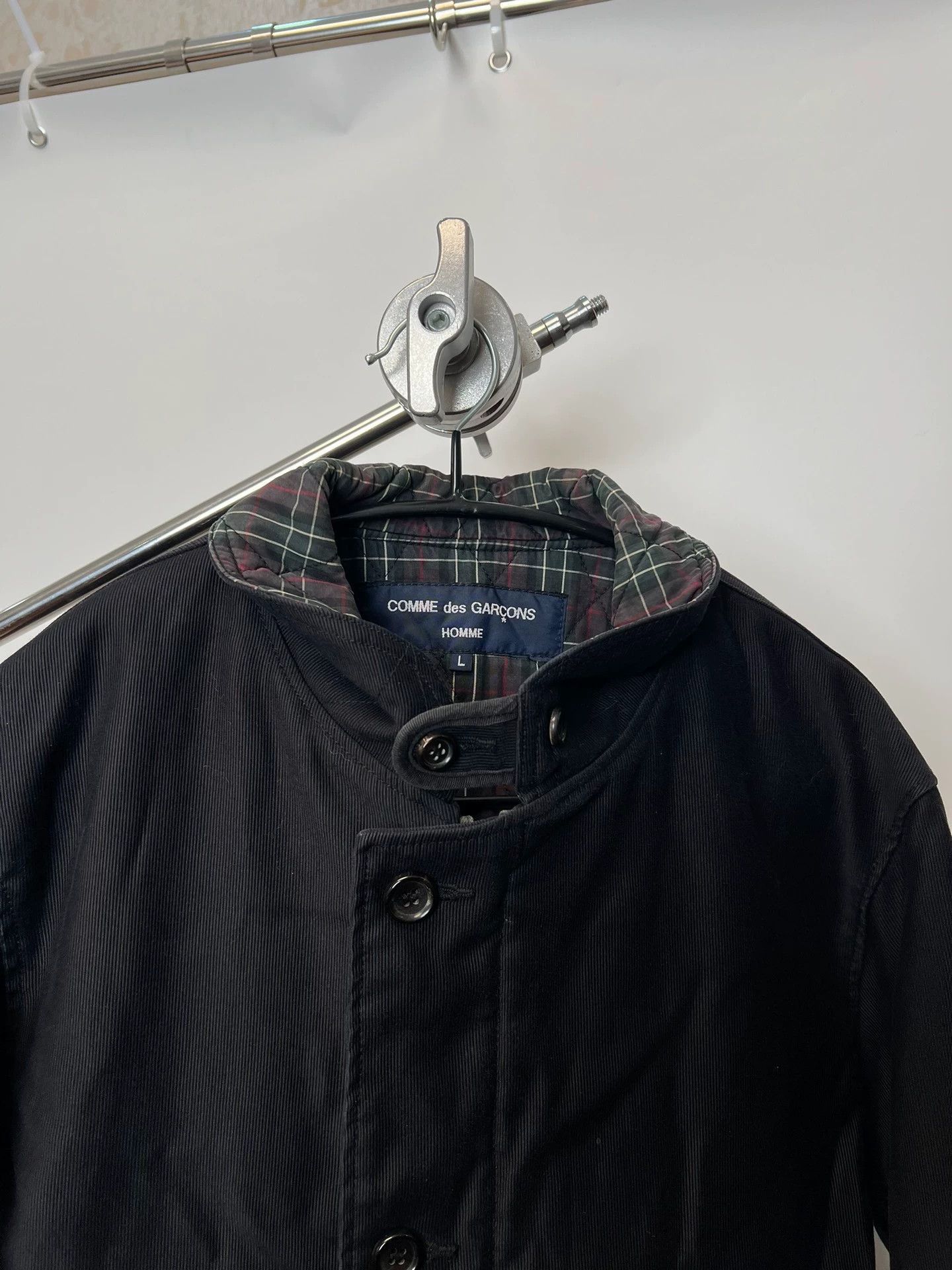 Comme des Garcons Black Light Jacket with Button Front and Pockets Size US L / EU 52-54 / 3 - 3 Thumbnail