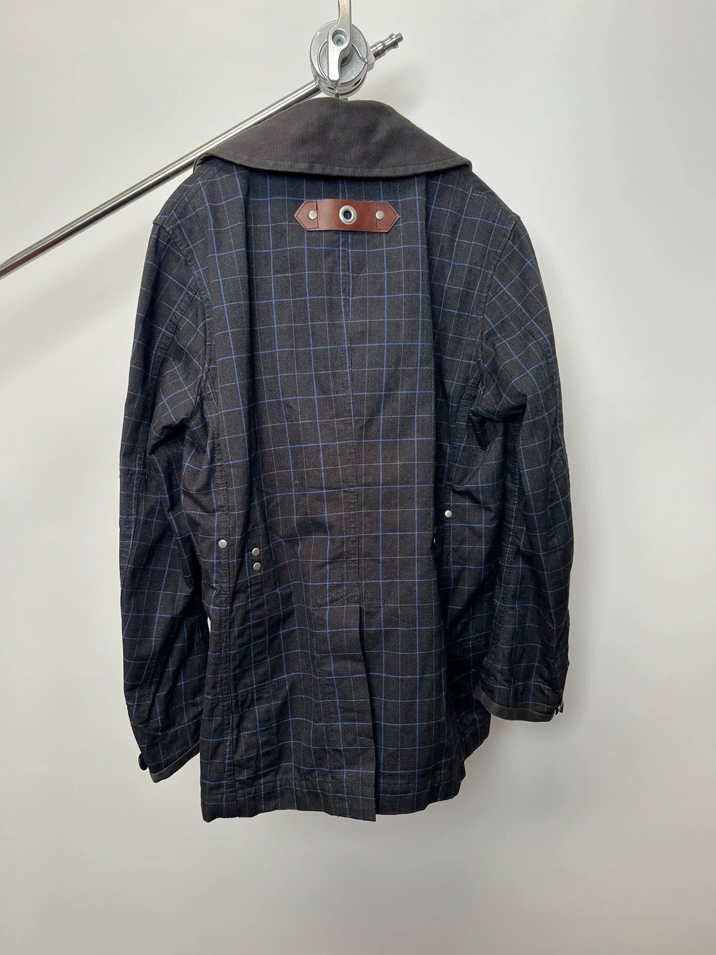 Junya Watanabe Black Checkered Double-Breasted Light Jacket XS Size US XS / EU 42 / 0 - 8 Thumbnail