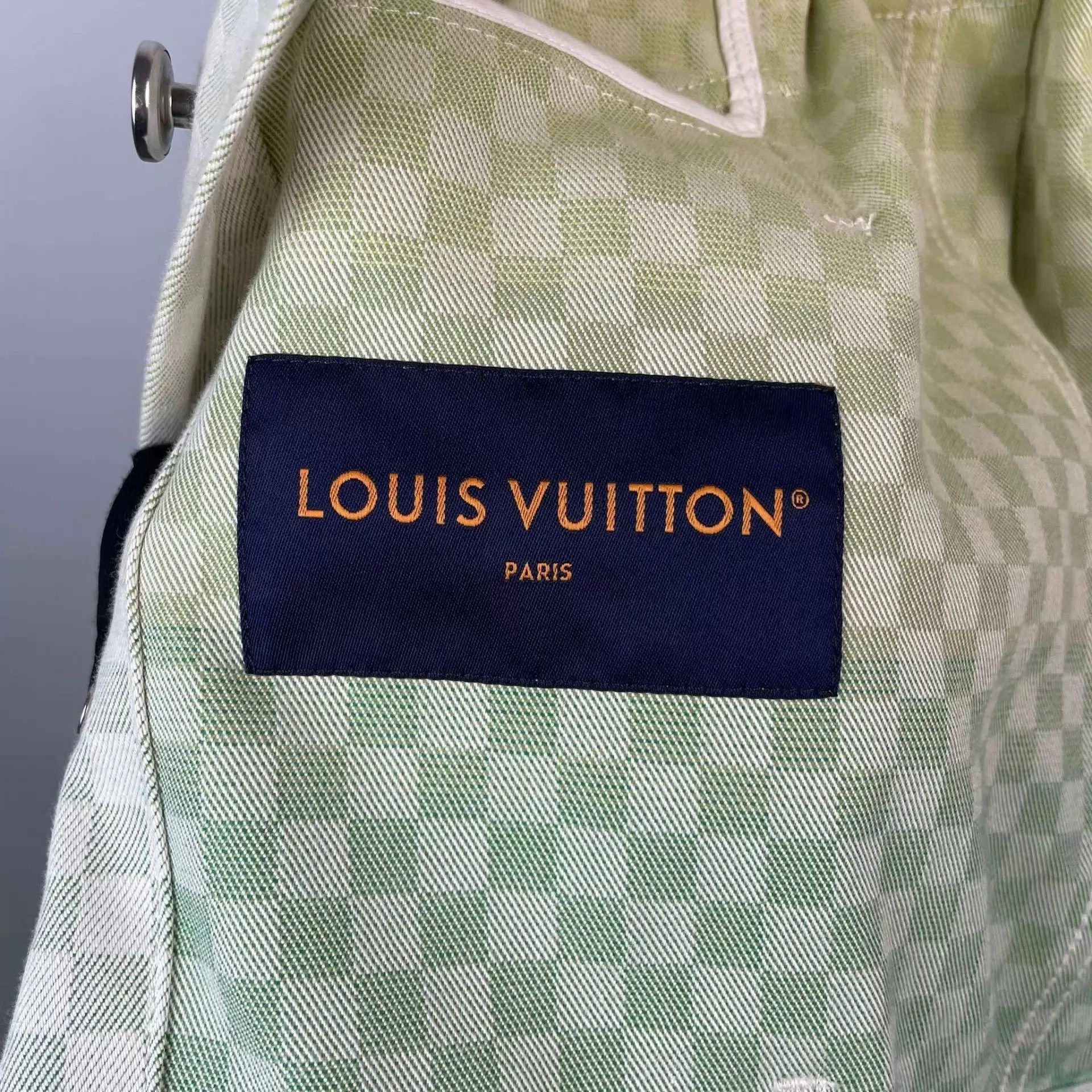 Louis Vuitton Multi Checkerboard Denim Jacket Size S Size US S / EU 44-46 / 1 - 3 Thumbnail