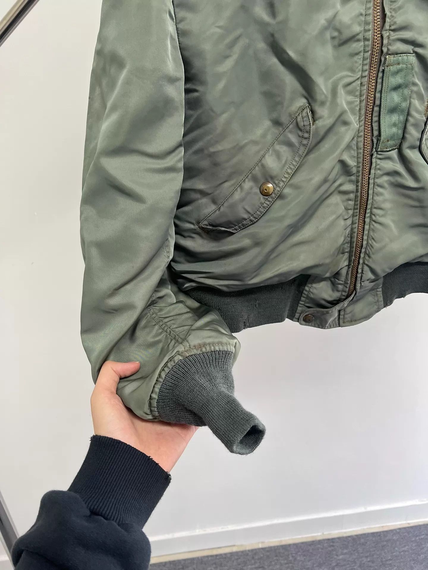 Unsound Rags Green Bomber Jacket Size M Size US M / EU 48-50 / 2 - 9 Thumbnail