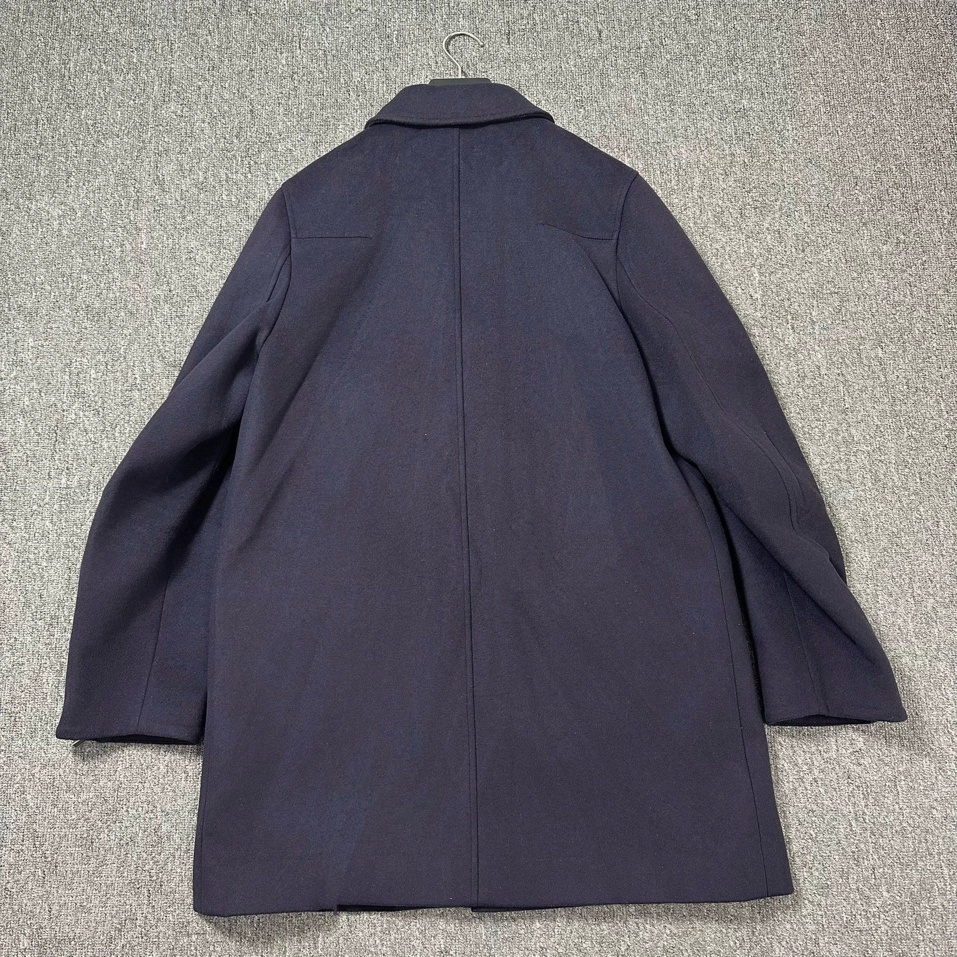 Dior Blue Zip-Front Long Coat Size M Size US M / EU 48-50 / 2 - 3 Thumbnail