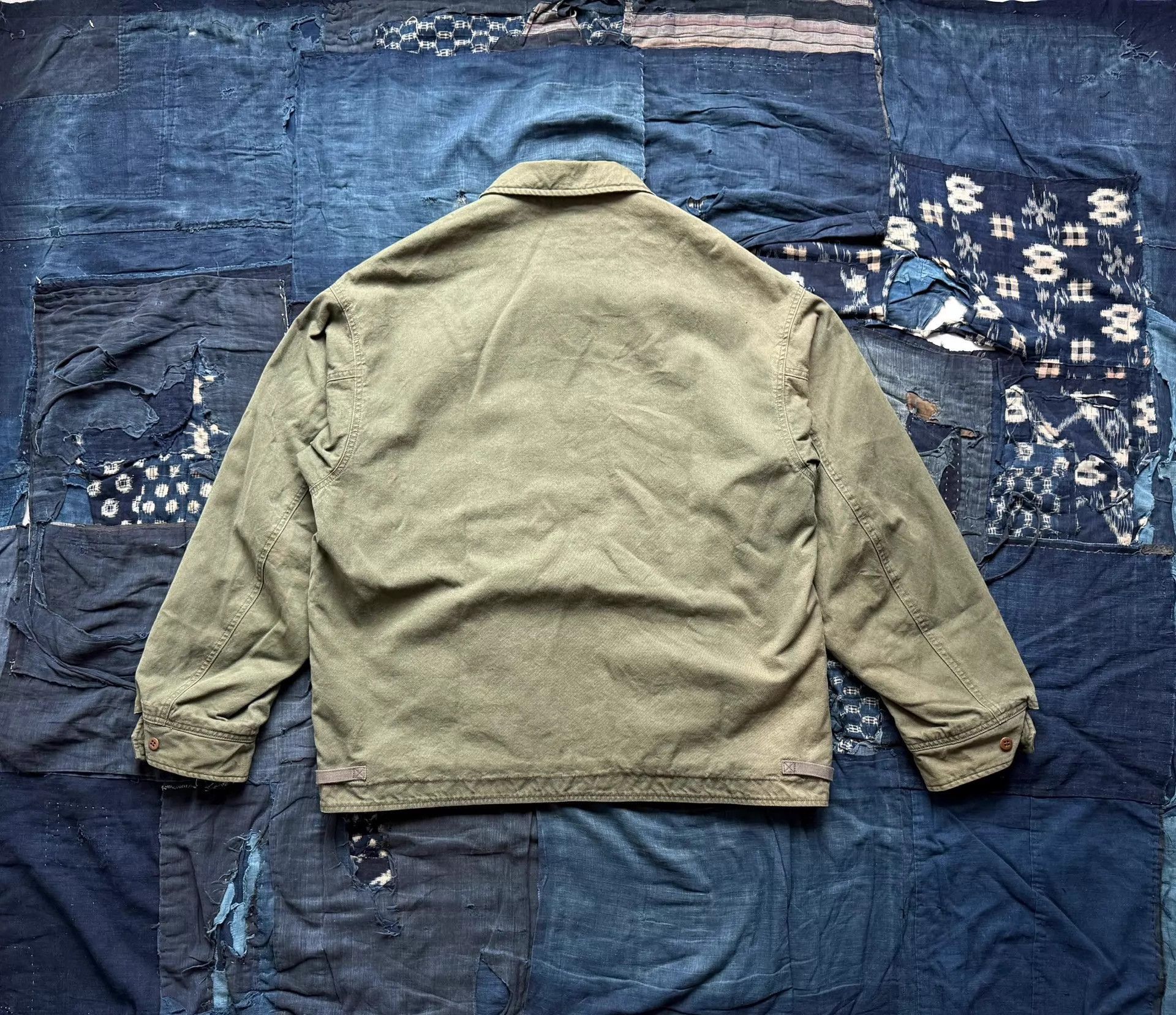 Visvim Green Casual Zip-Front Jacket Size US XXL / EU 58 / 5 - 3 Thumbnail